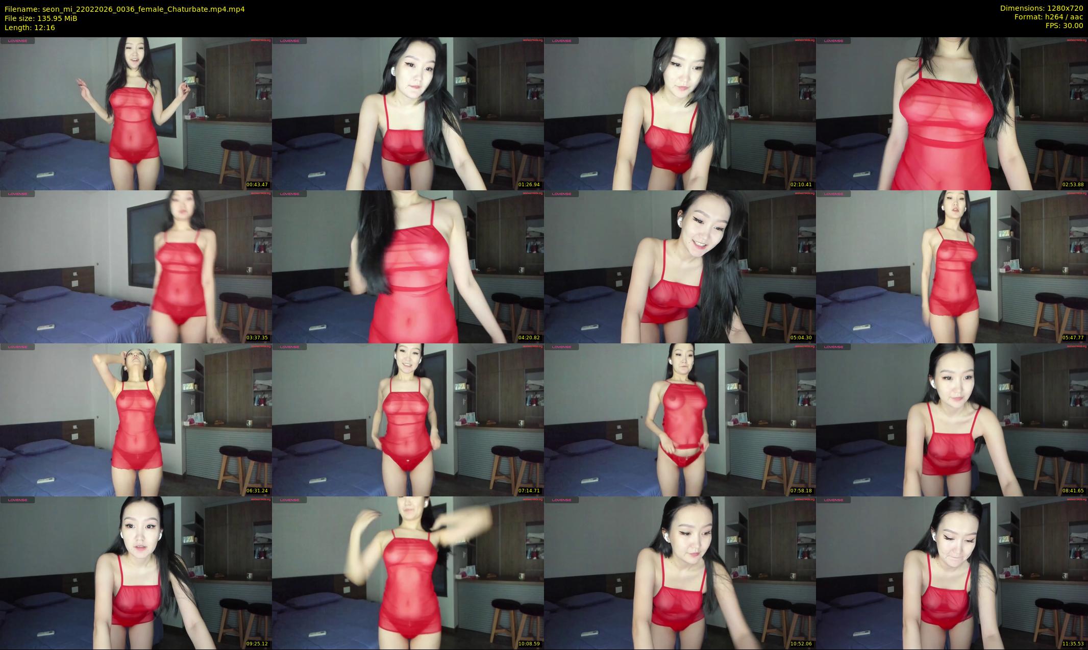 seon_mi — 13 minute Chaturbate female cam show recording, 720p, Feb 22, 2026