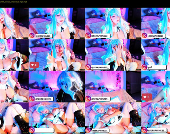 seraphine23_ — 56 minute Chaturbate female cam show recording, 720p, Feb 22, 2026