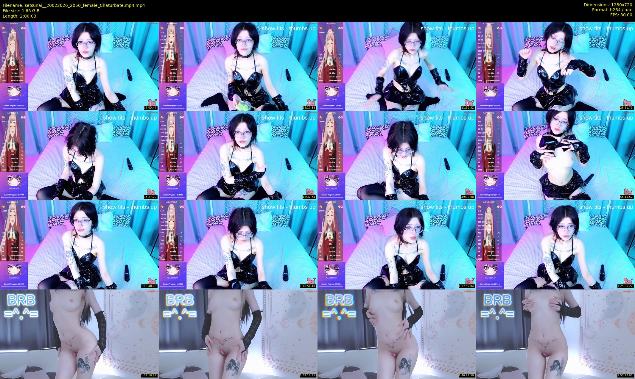 setsunai_ — 121 minute Chaturbate female cam show recording, 720p, Feb 20, 2026