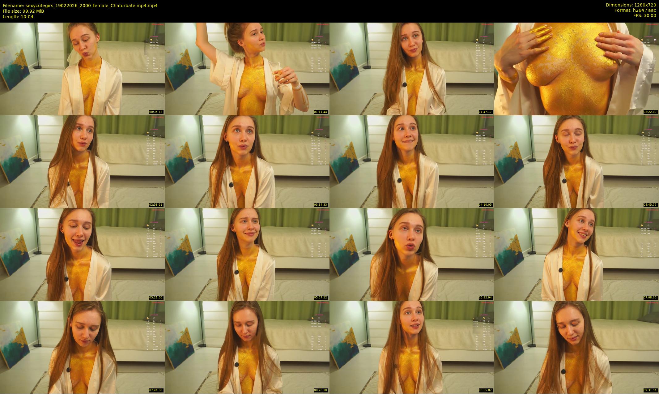 sexycutegirs — 11 minute Chaturbate female cam show recording, 720p, Feb 19, 2026