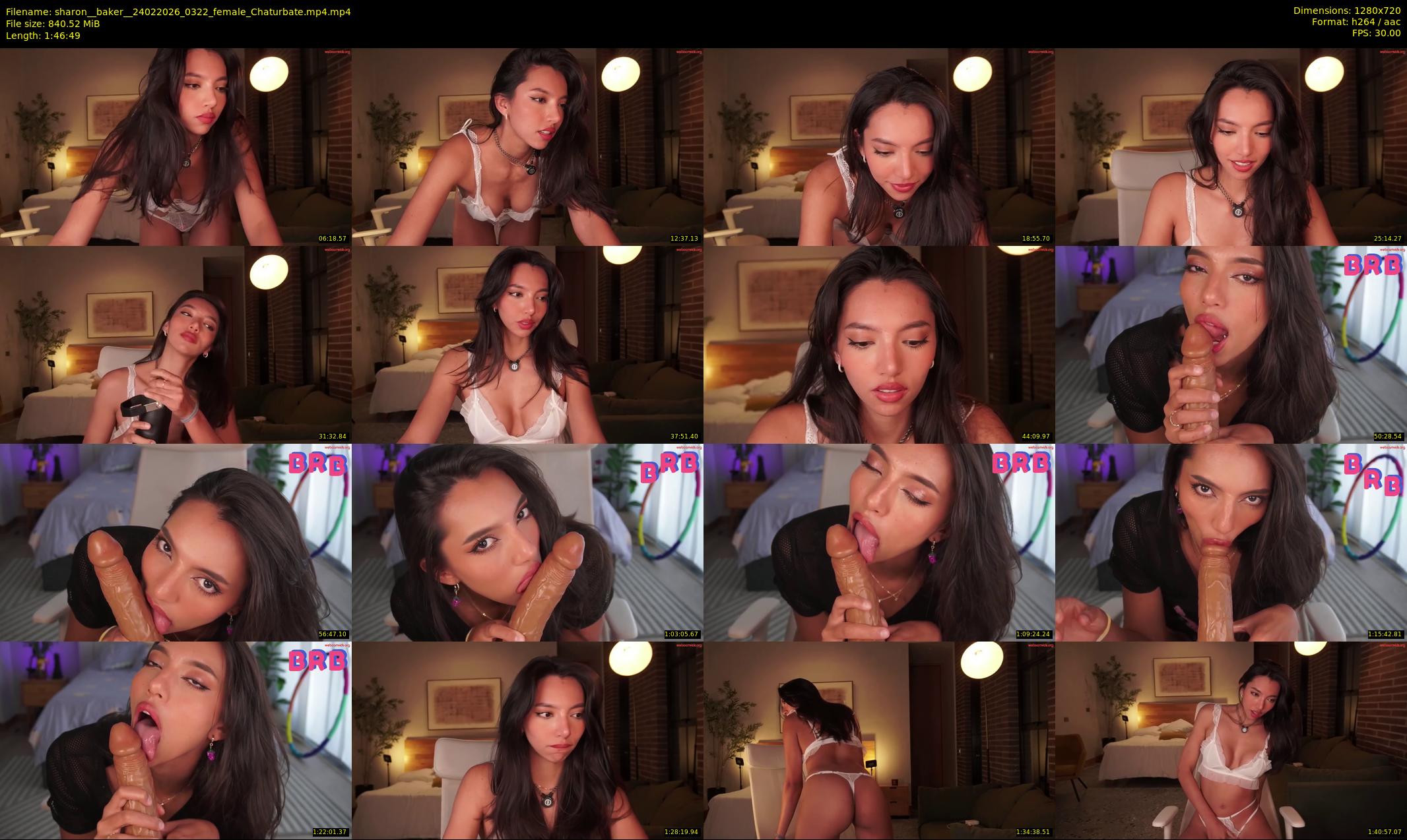 sharon__baker_ — 107 minute Chaturbate female cam show recording, 720p, Feb 24, 2026