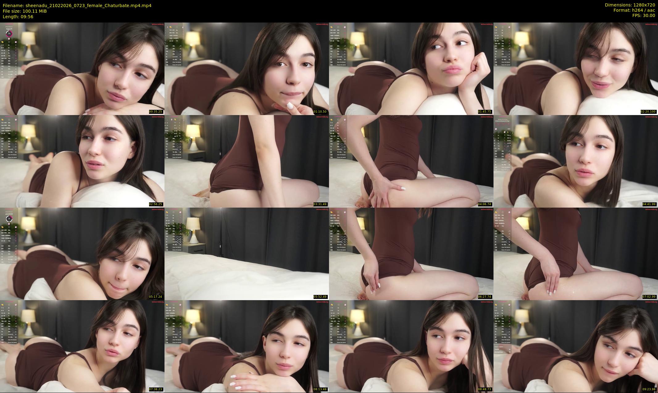 sheenadu — 10 minute Chaturbate female cam show recording, 720p, Feb 21, 2026