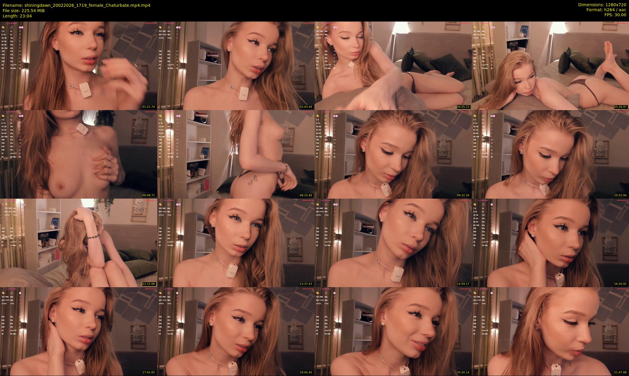 shiningdawn — 24 minute Chaturbate female cam show recording, 720p, Feb 20, 2026