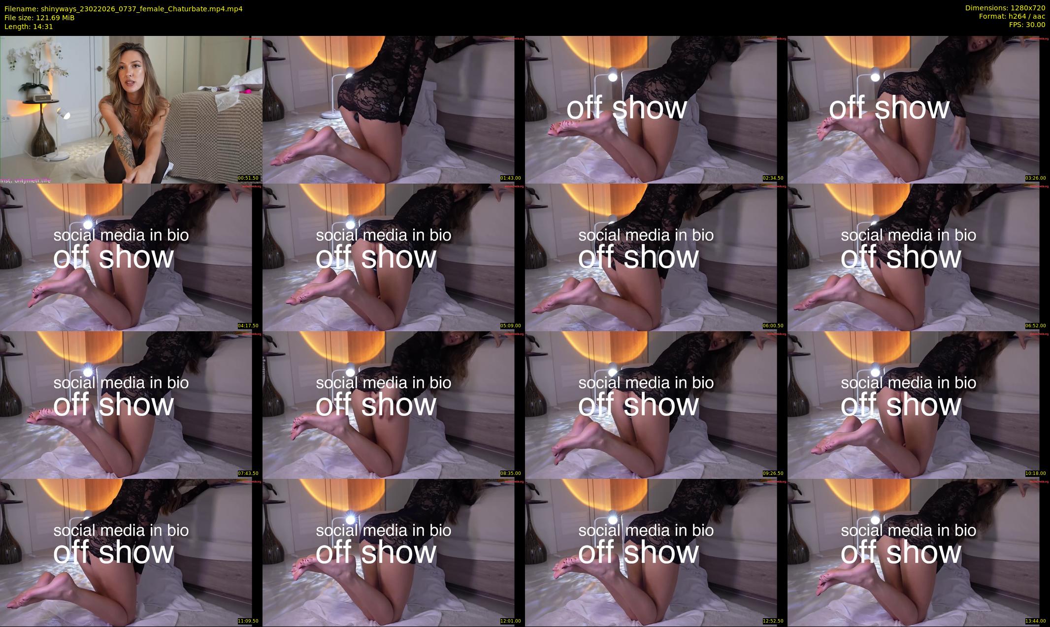 shinyways — 15 minute Chaturbate couple cam show recording, 720p, Feb 23, 2026