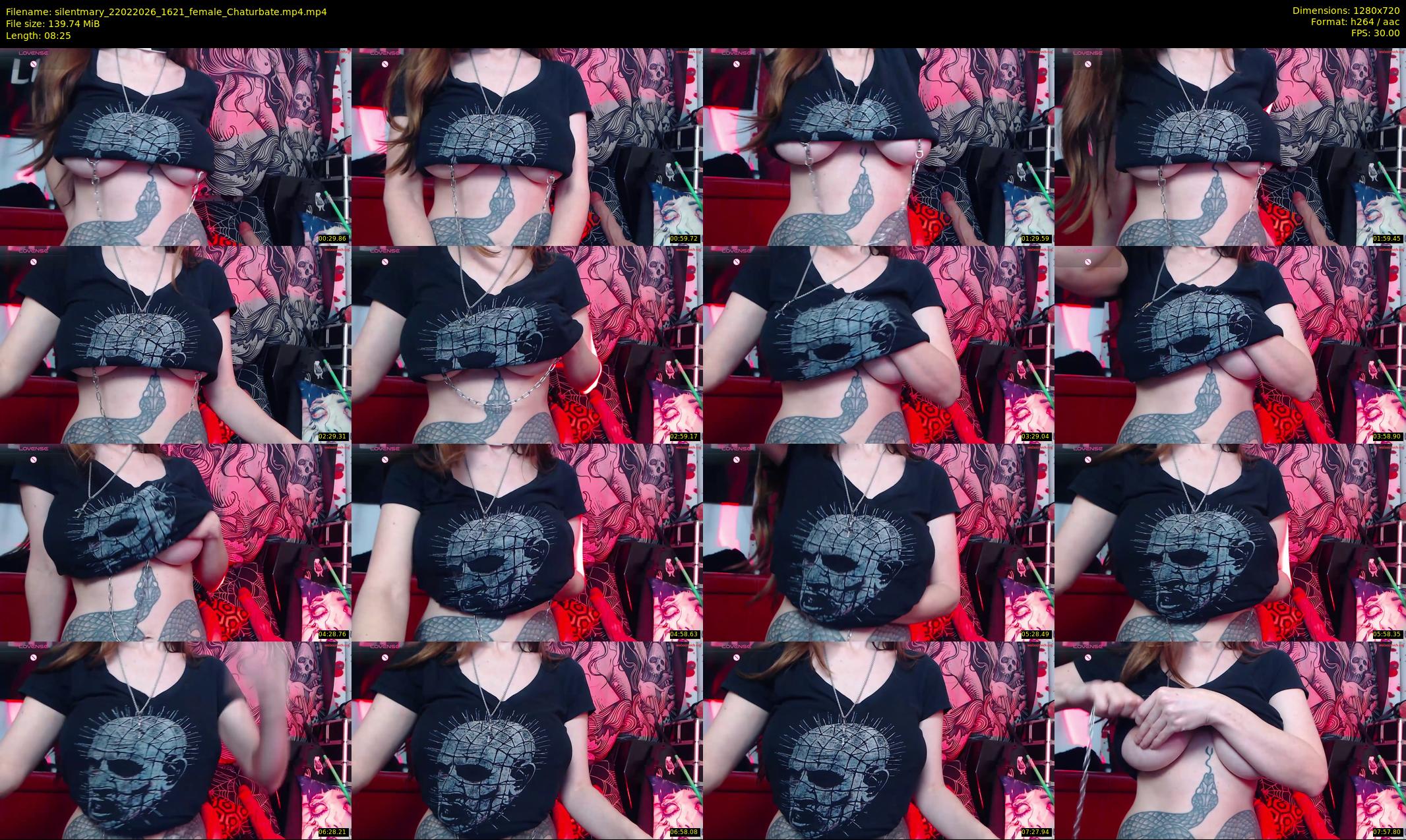 silentmary — 9 minute Chaturbate female cam show recording, 720p, Feb 22, 2026