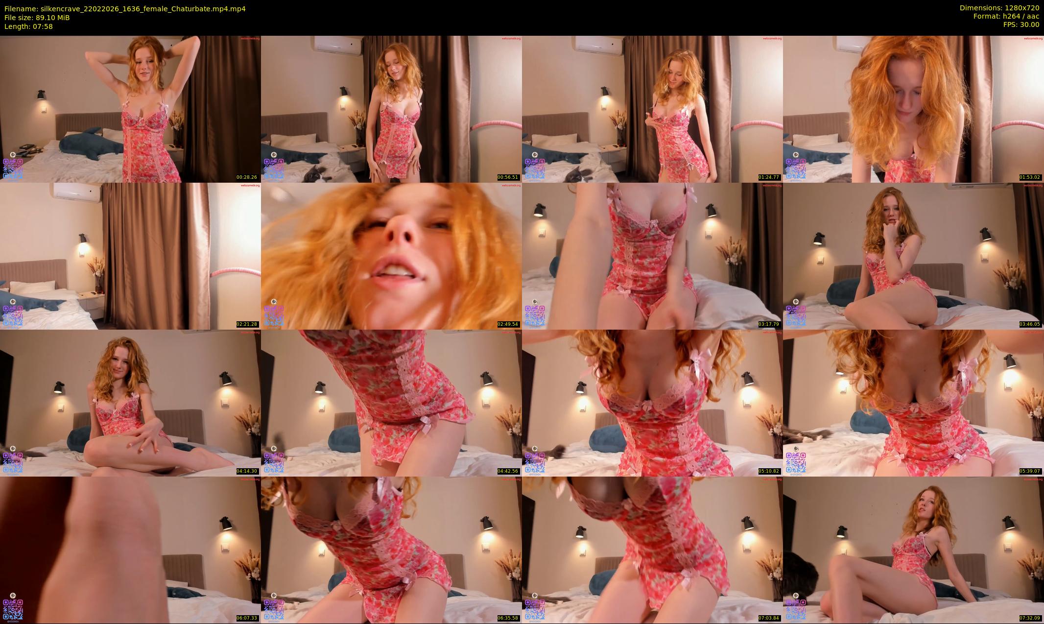 silkencrave — 8 minute Chaturbate female cam show recording, 720p, Feb 22, 2026