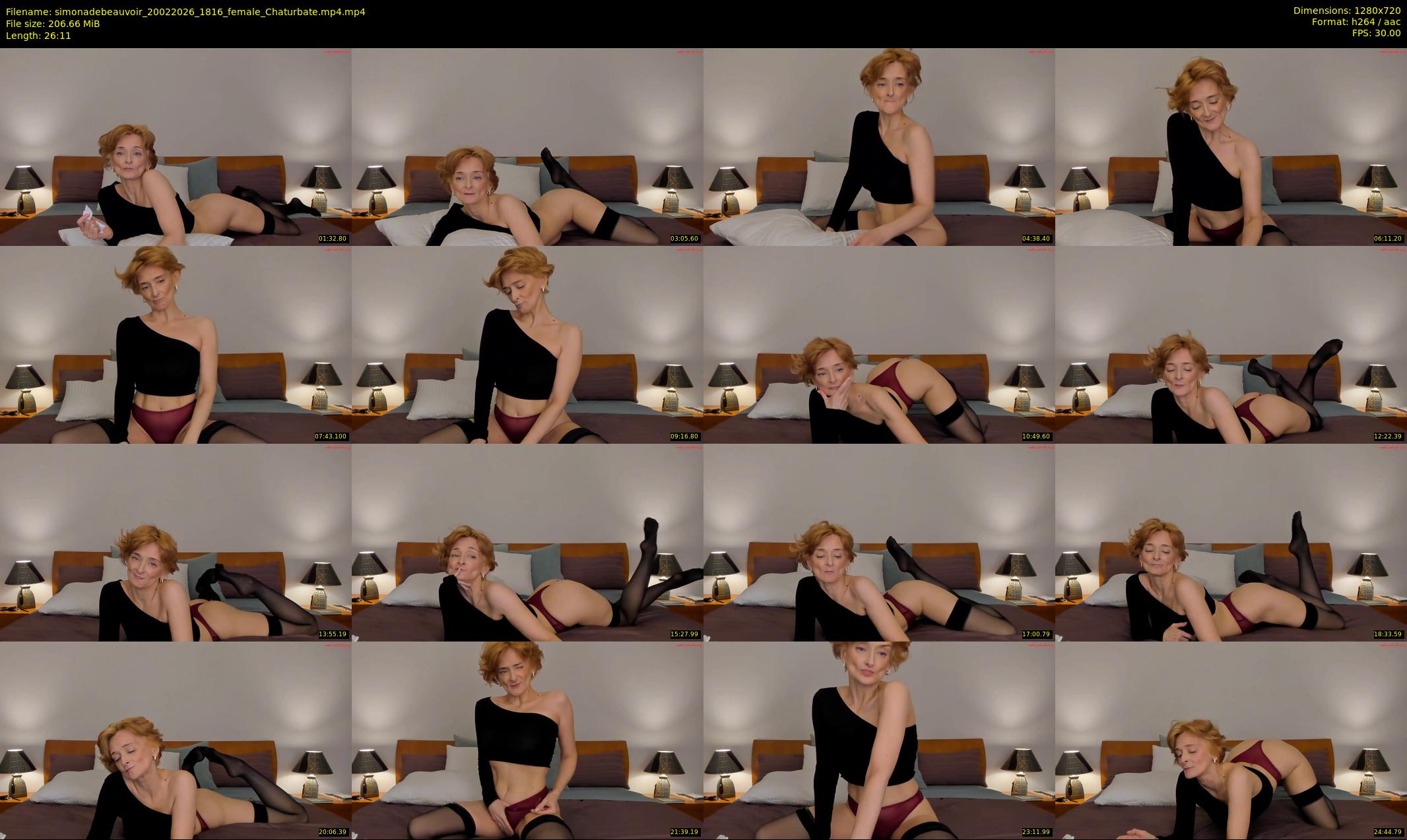simonadebeauvoir — 27 minute Chaturbate female cam show recording, 720p, Feb 20, 2026