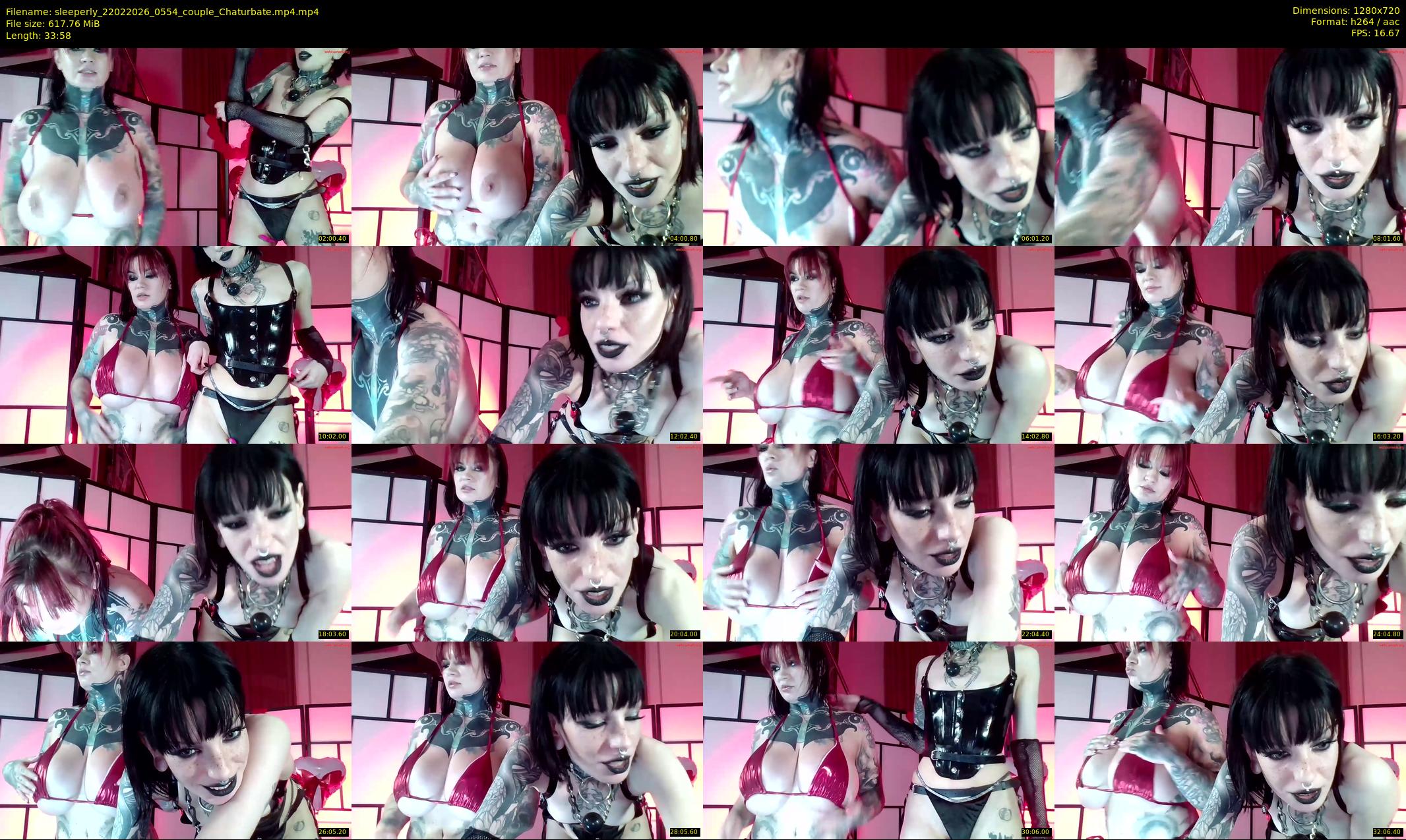 sleeperly — 34 minute Chaturbate female cam show recording, 720p, Feb 22, 2026