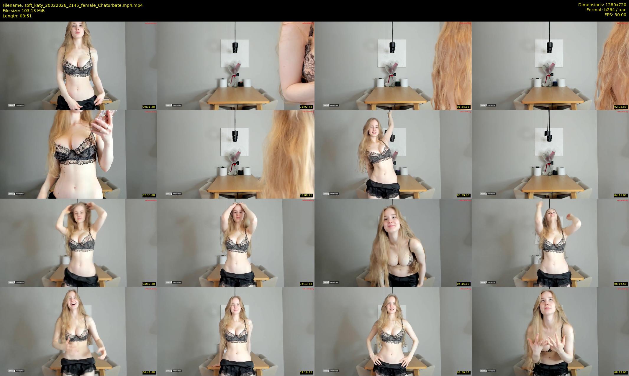 soft_katy — 9 minute Chaturbate female cam show recording, 720p, Feb 20, 2026