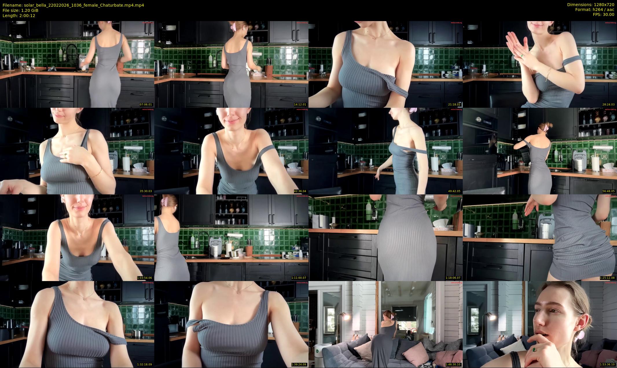 solar_bella — 121 minute Chaturbate female cam show recording, 720p, Feb 22, 2026