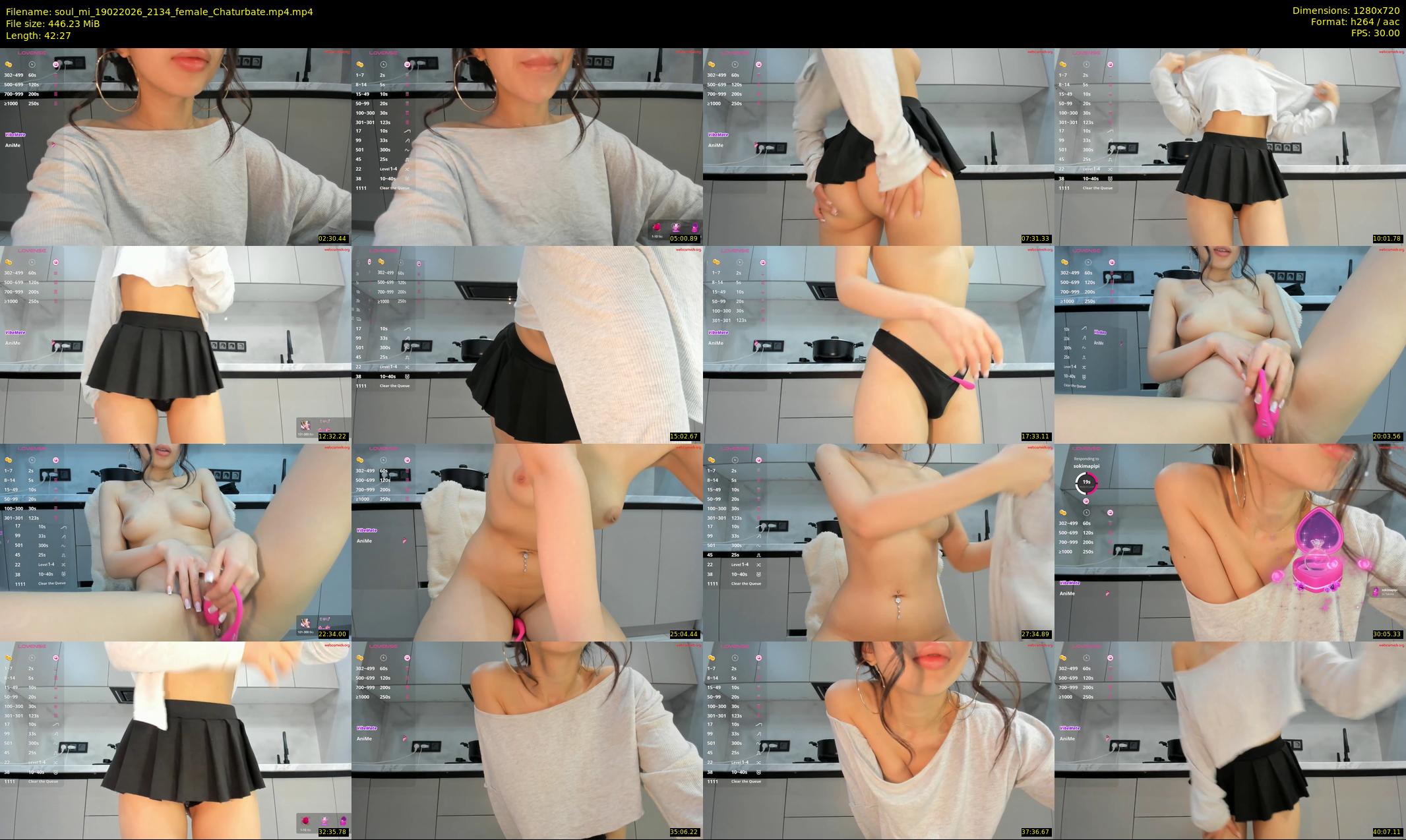 soul_mi — 43 minute Chaturbate female cam show recording, 720p, Feb 19, 2026