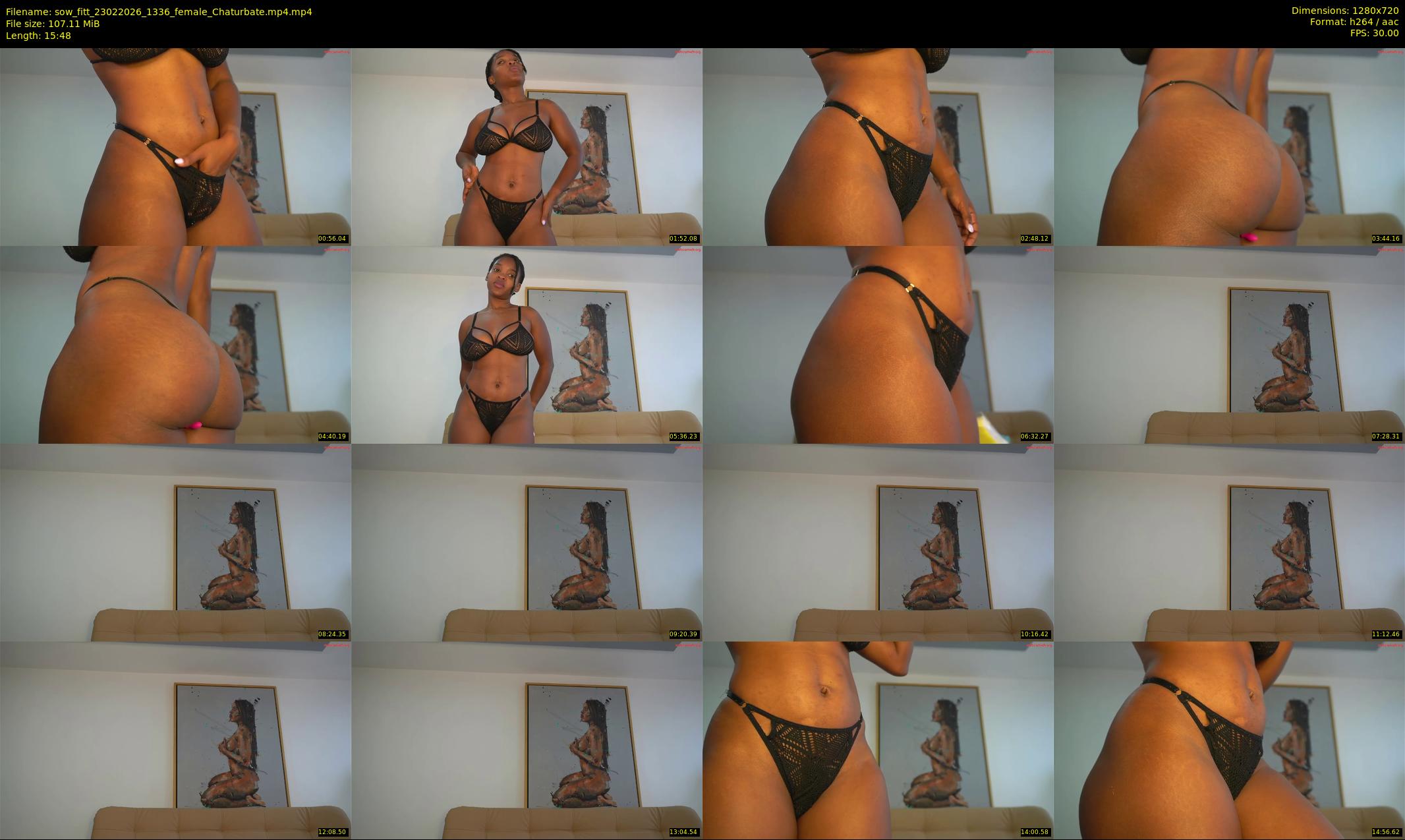 sow_fitt — 16 minute Chaturbate female cam show recording, 720p, Feb 23, 2026