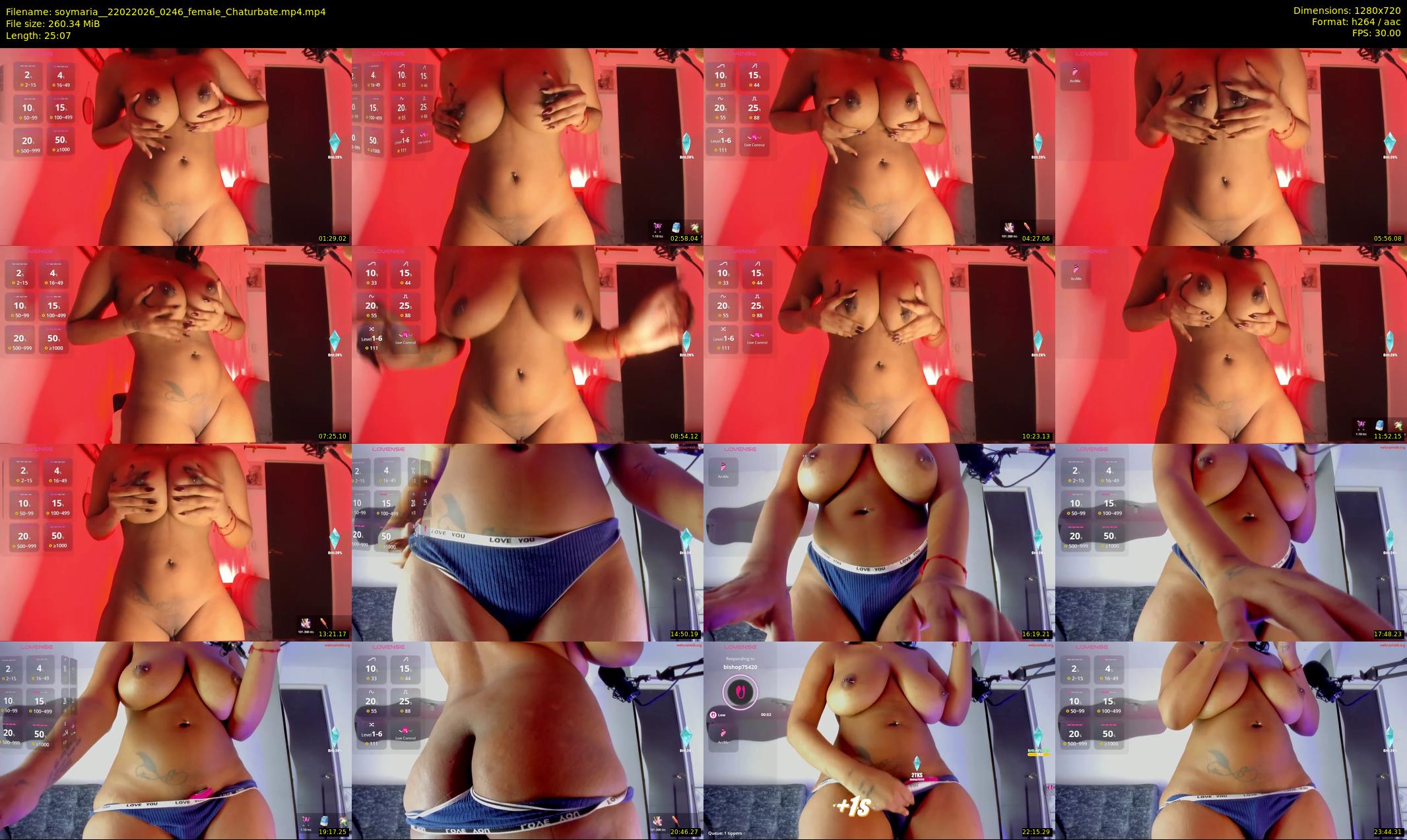 soymaria_ — 26 minute Chaturbate female cam show recording, 720p, Feb 22, 2026