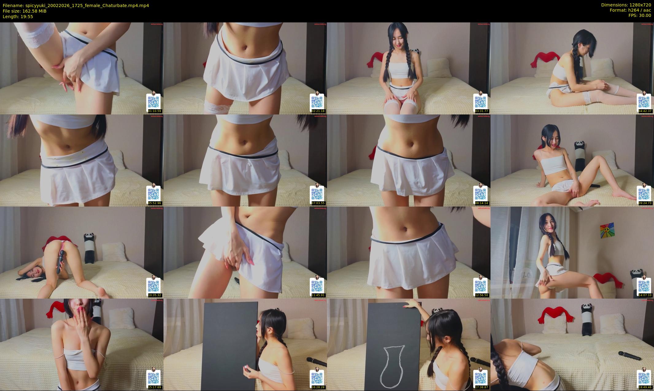 spicyyuki — 20 minute Chaturbate female cam show recording, 720p, Feb 20, 2026