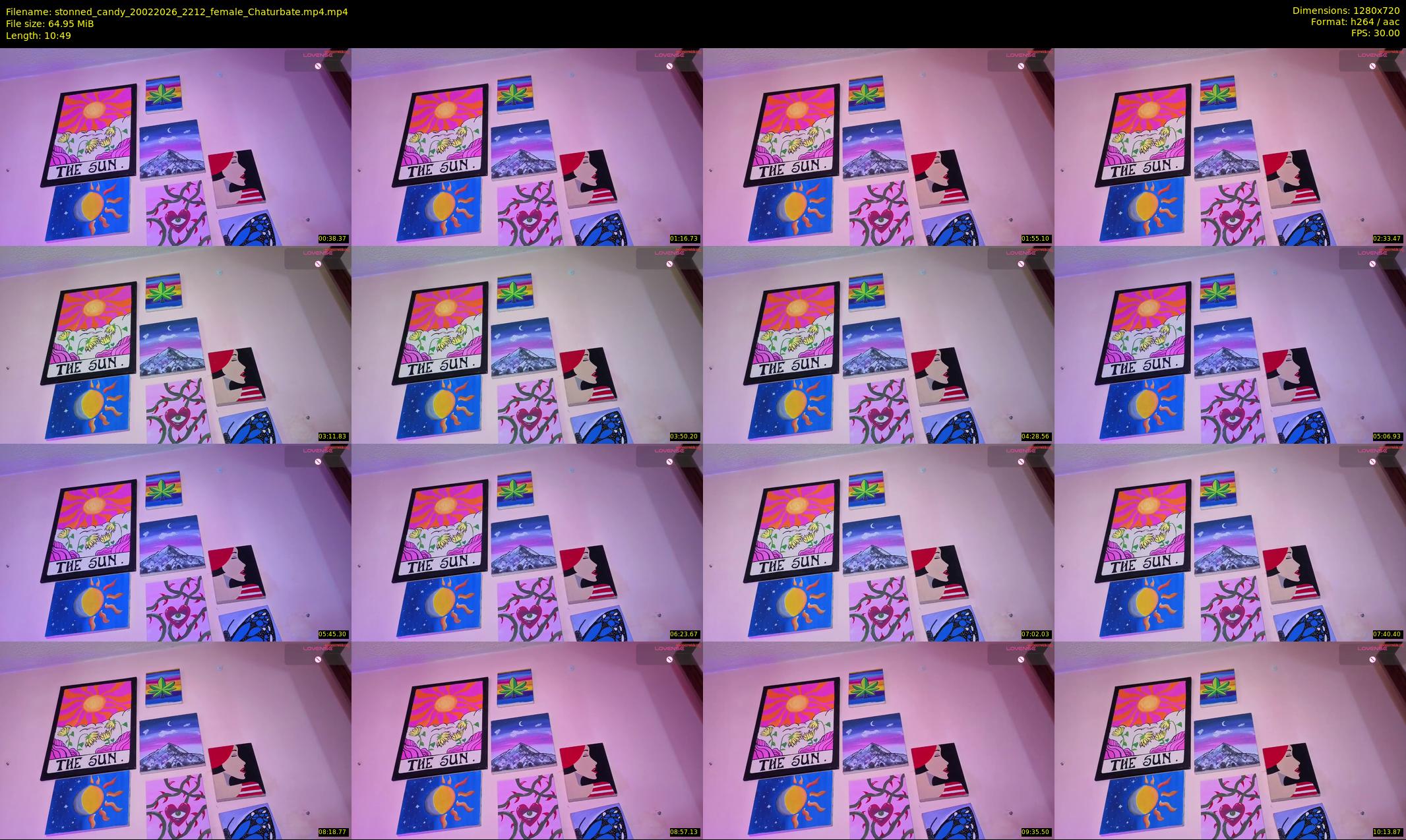 stonned_candy — 11 minute Chaturbate female cam show recording, 720p, Feb 20, 2026