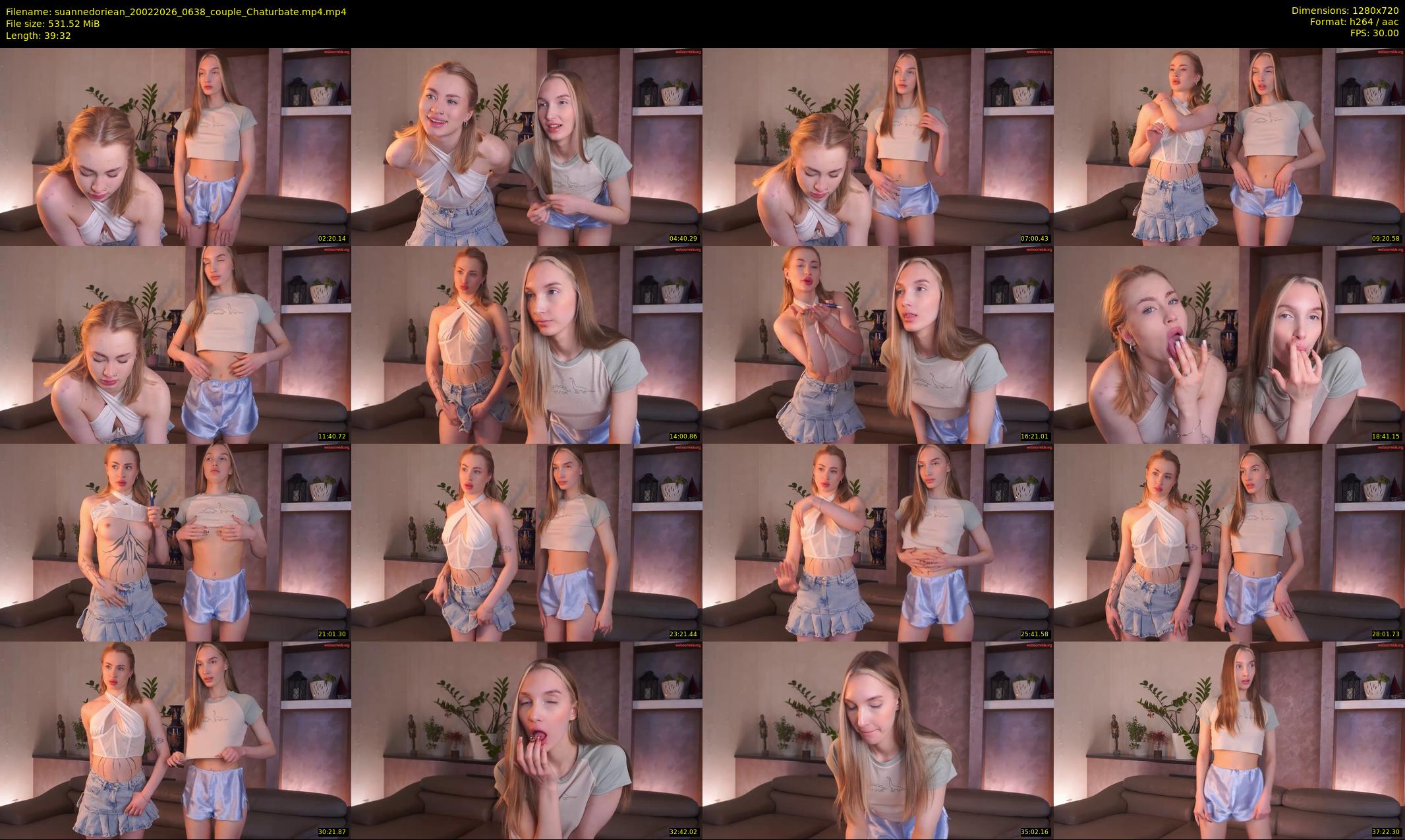 suannedoriean — 40 minute Chaturbate female cam show recording, 720p, Feb 20, 2026