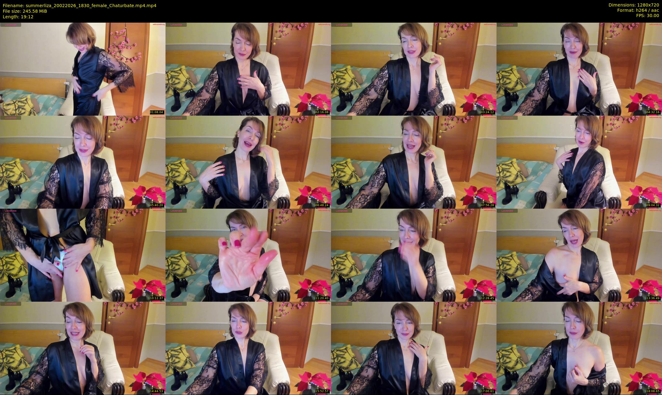 summerliza — 20 minute Chaturbate female cam show recording, 720p, Feb 20, 2026