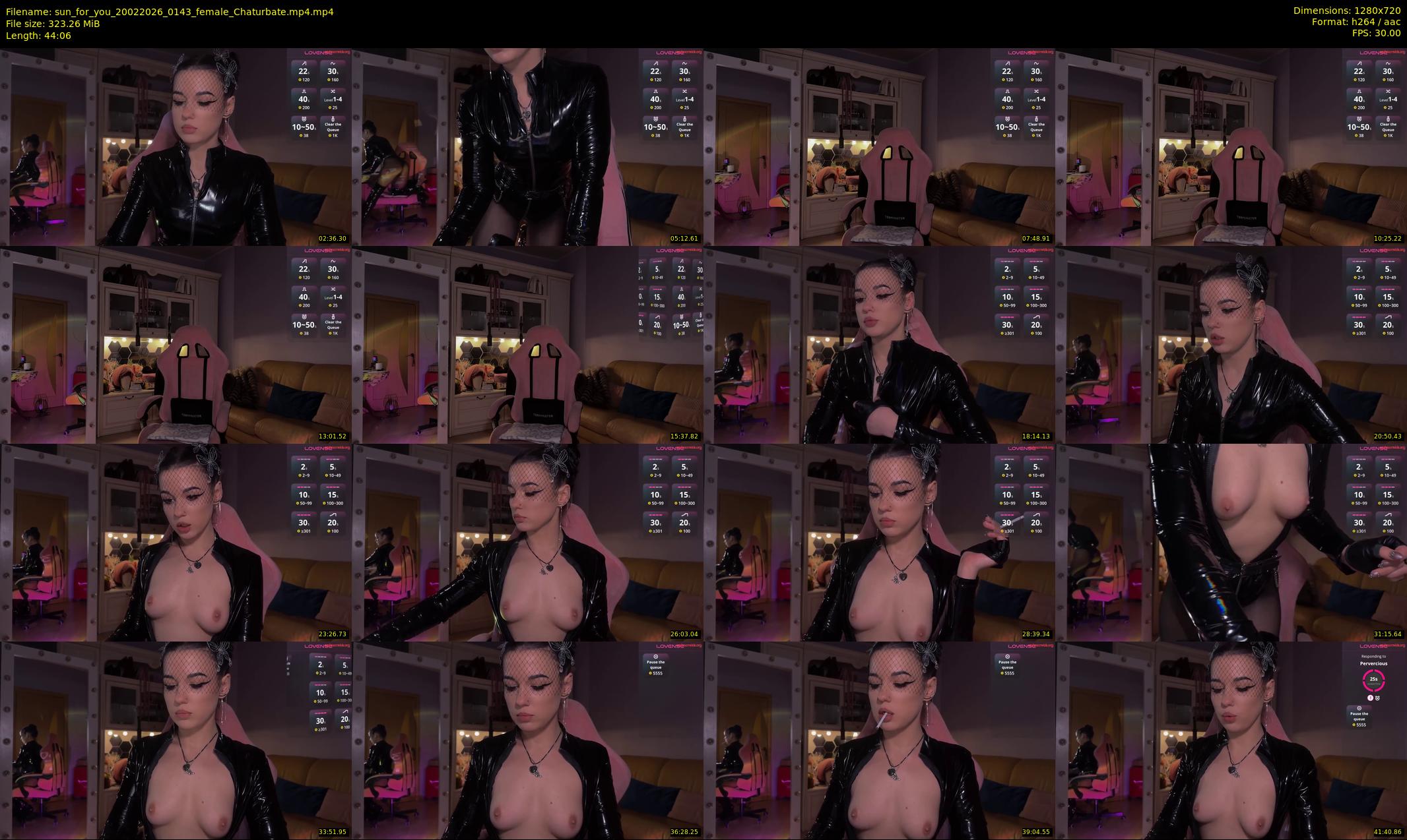 sun_for_you — 45 minute Chaturbate female cam show recording, 720p, Feb 20, 2026