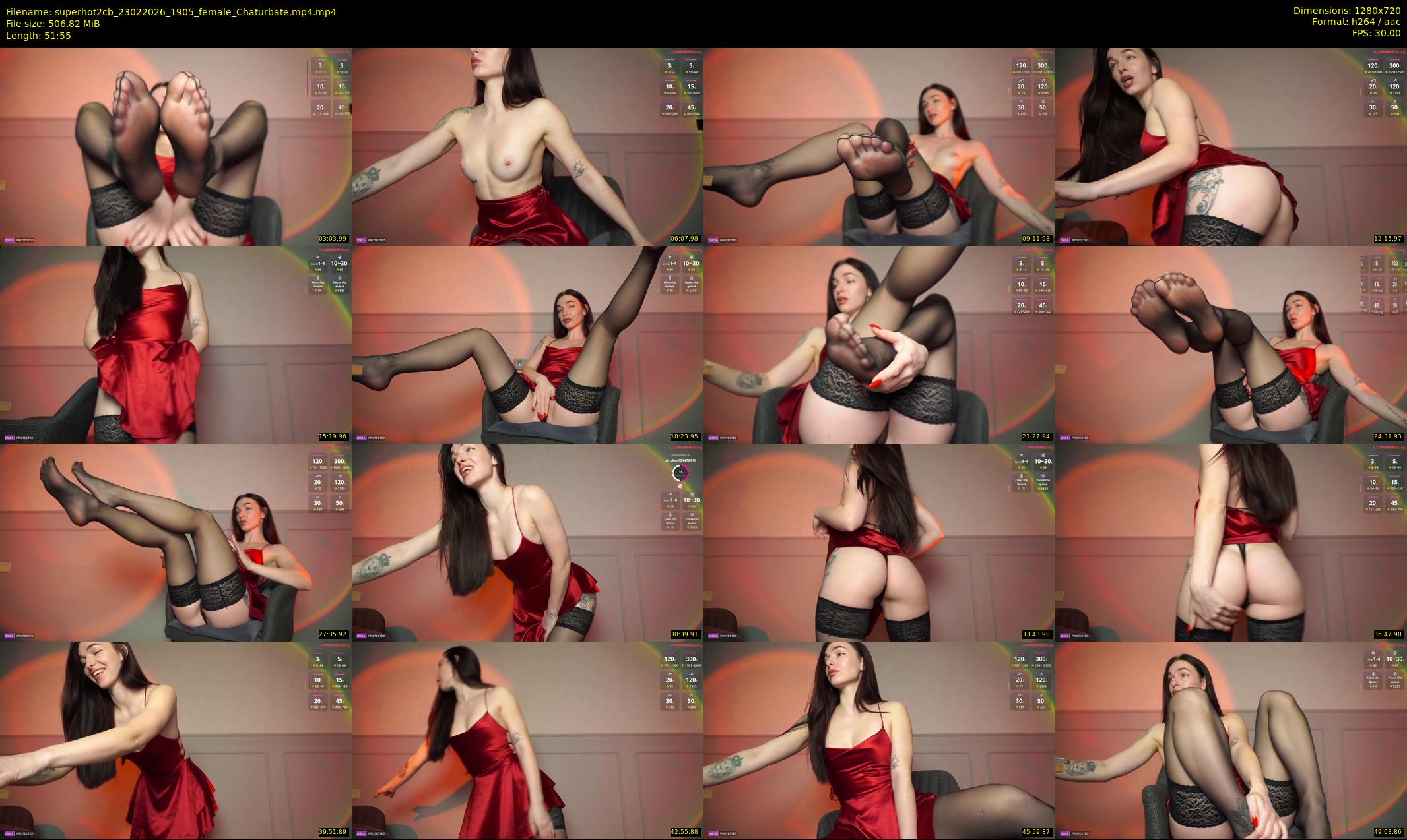 superhot2cb — 52 minute Chaturbate female cam show recording, 720p, Feb 23, 2026