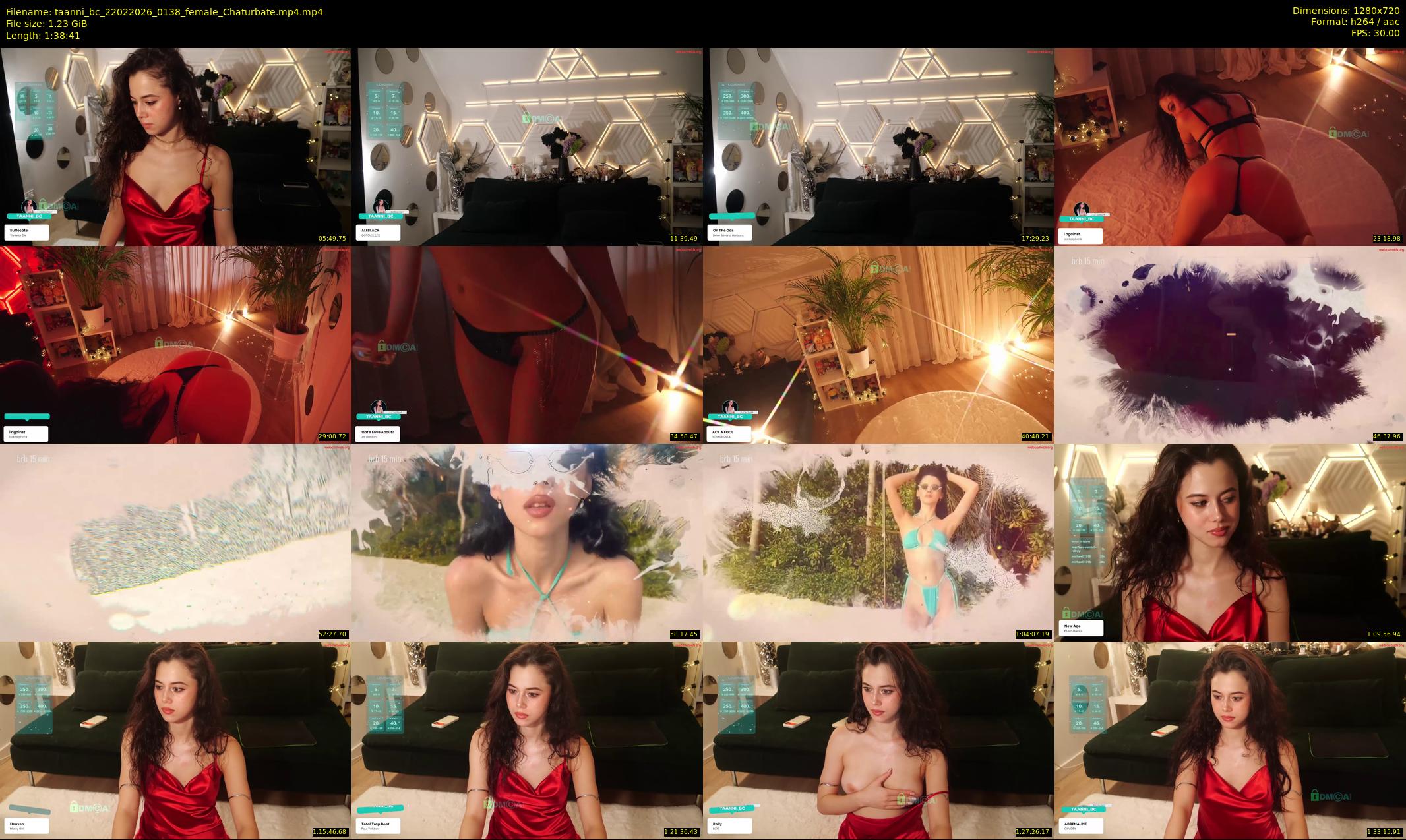 taanni_bc — 99 minute Chaturbate female cam show recording, 720p, Feb 22, 2026