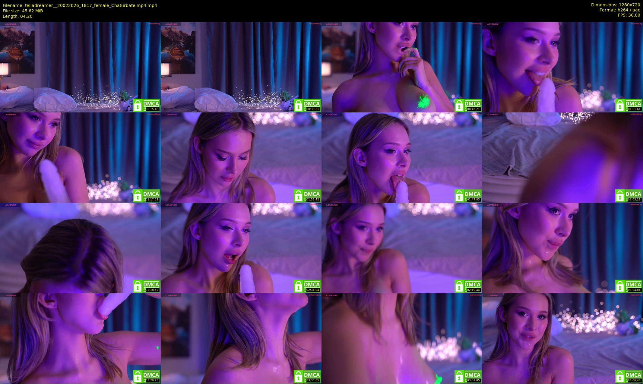 telladreamer_ — 5 minute Chaturbate female cam show recording, 720p, Feb 20, 2026