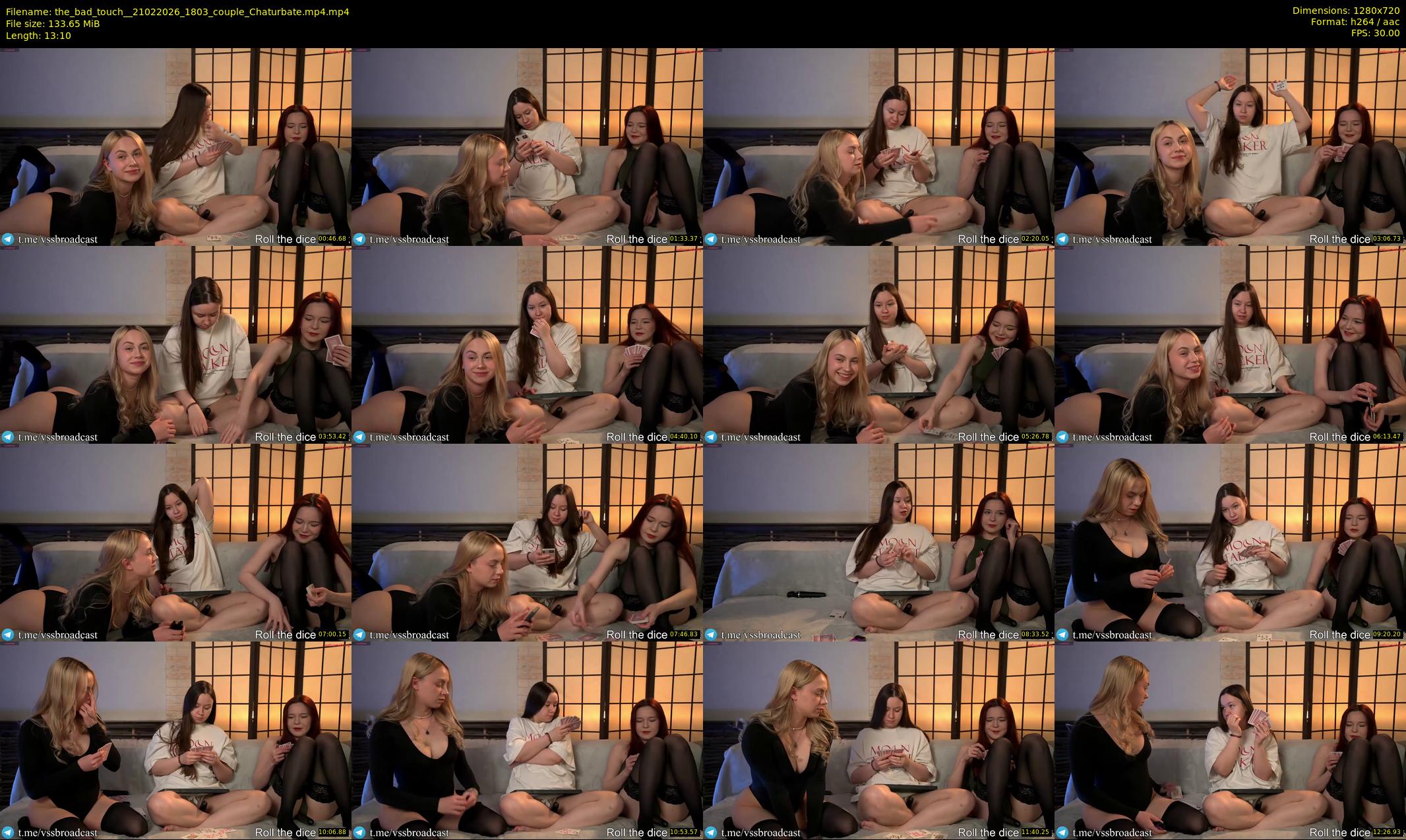 the_bad_touch_ — 14 minute Chaturbate couple cam show recording, 720p, Feb 21, 2026
