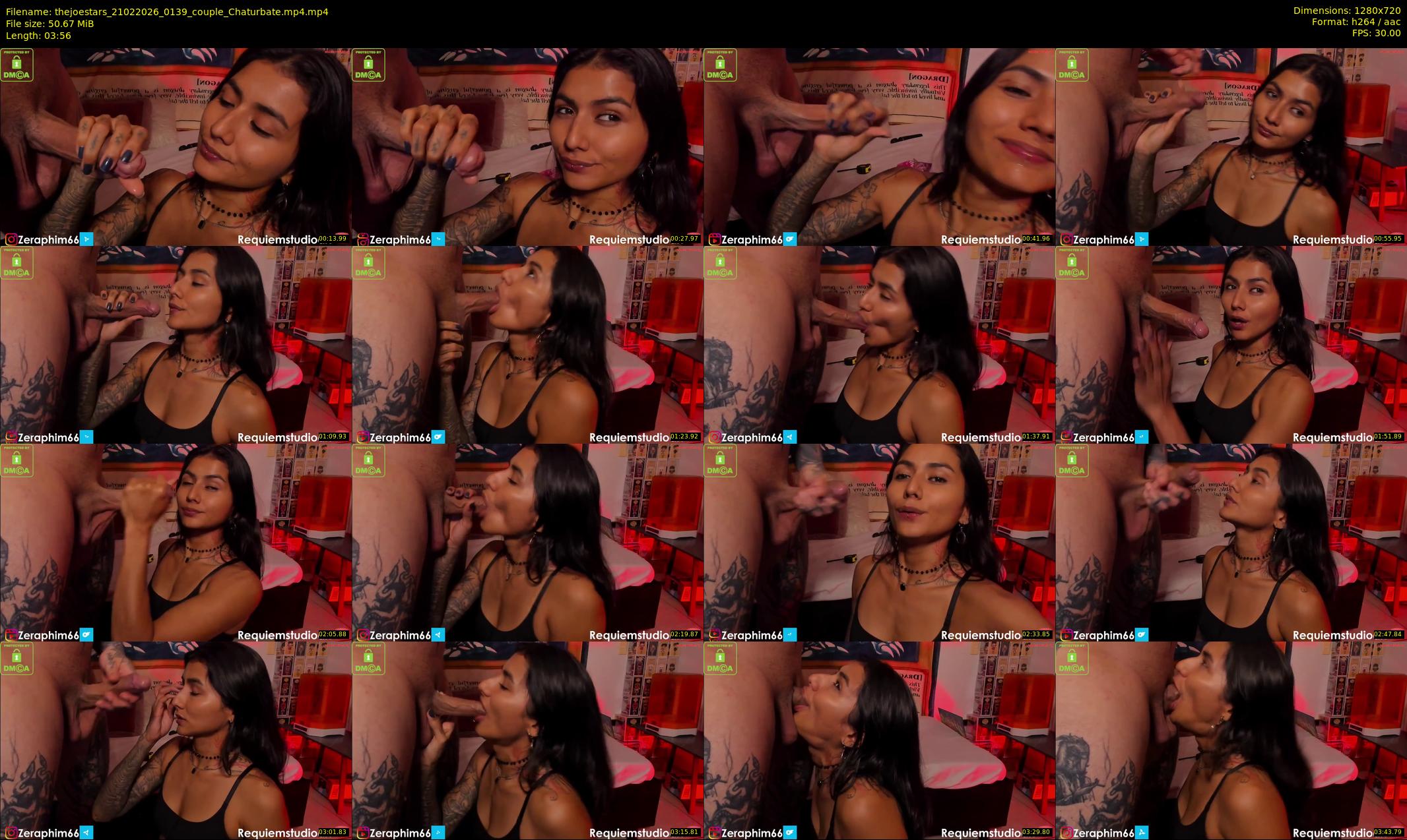 thejoestars — 4 minute Chaturbate couple cam show recording, 720p, Feb 21, 2026
