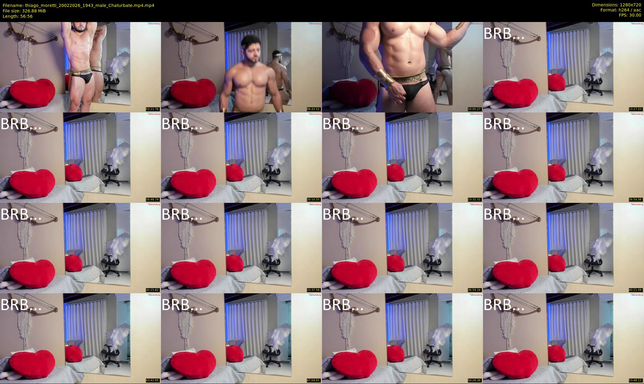 thiago_moretti — 57 minute Chaturbate male cam show recording, 720p, Feb 20, 2026