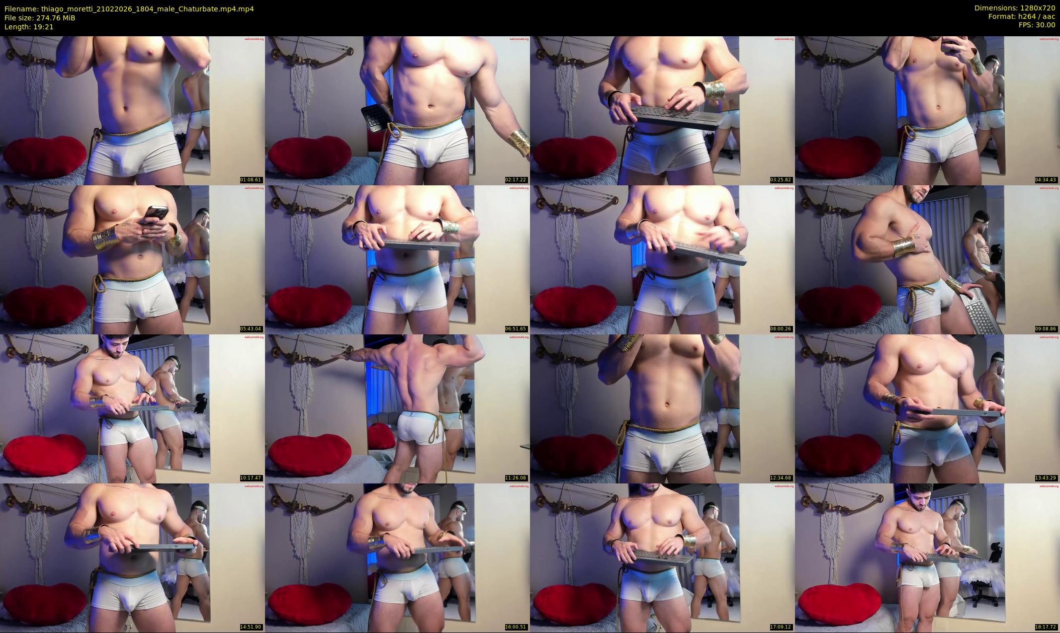 thiago_moretti — 20 minute Chaturbate male cam show recording, 720p, Feb 21, 2026