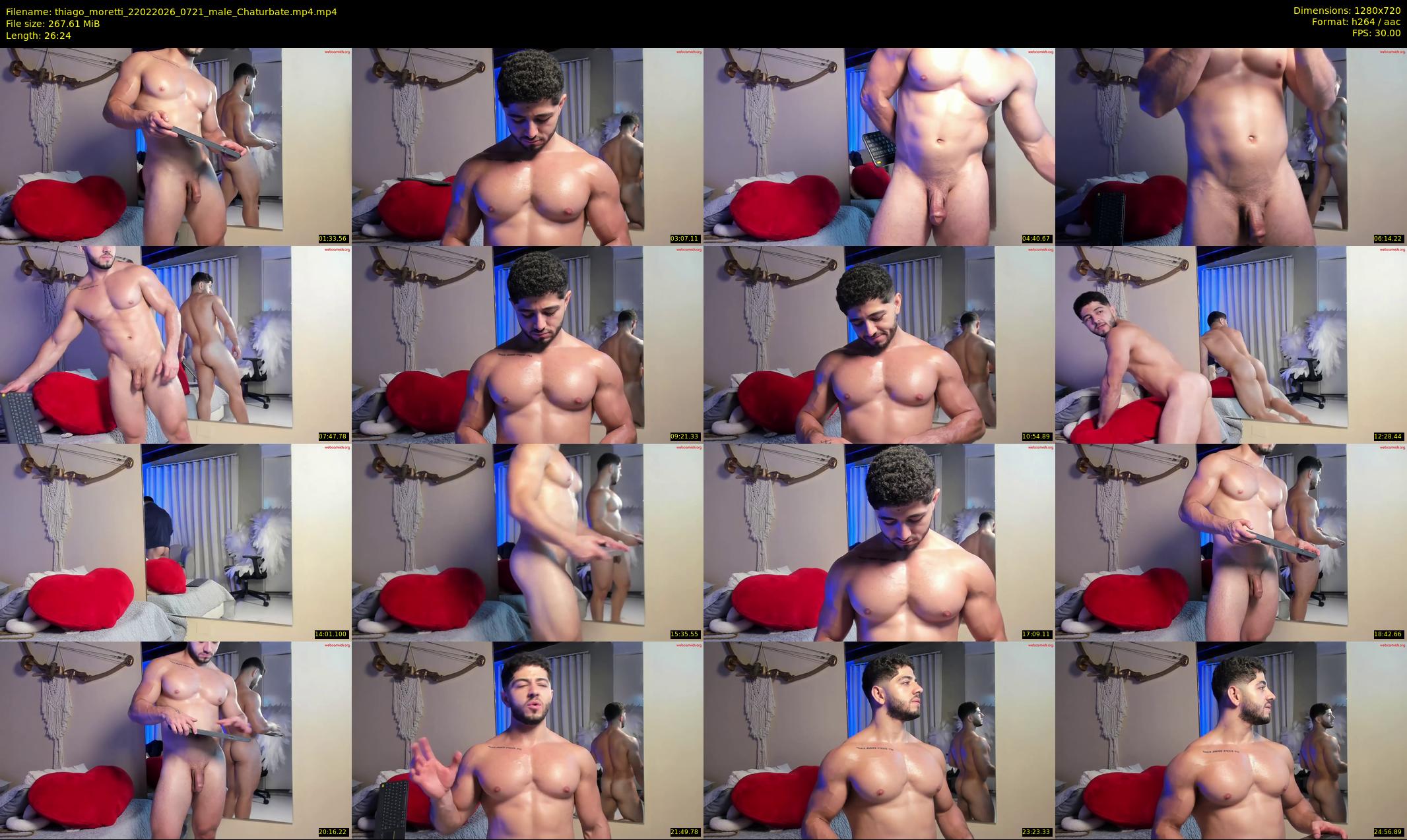 thiago_moretti — 27 minute Chaturbate male cam show recording, 720p, Feb 22, 2026