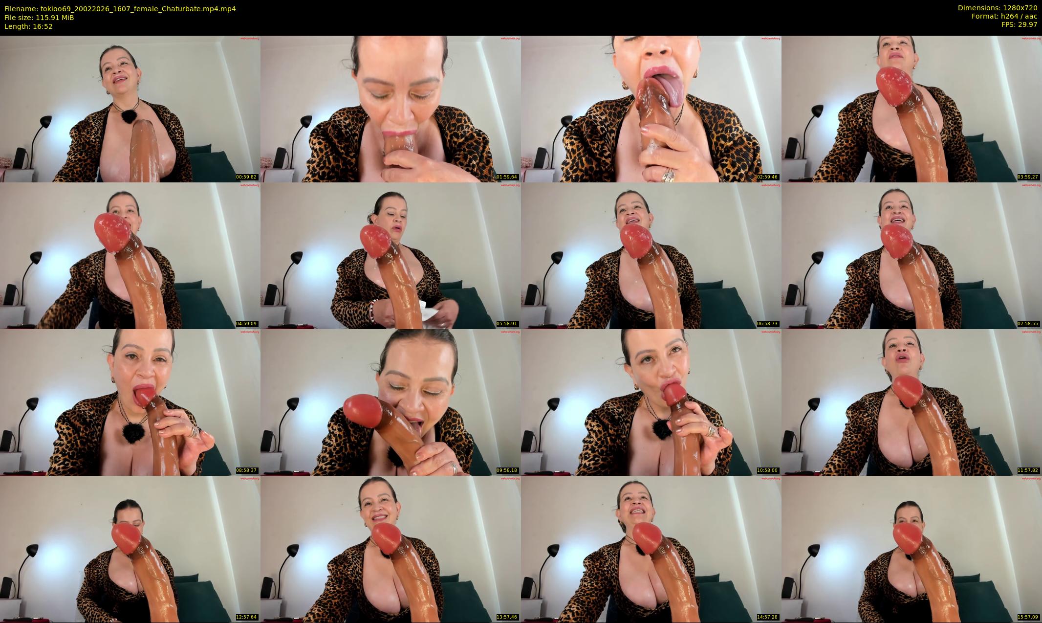 tokioo69 — 17 minute Chaturbate female cam show recording, 720p, Feb 20, 2026