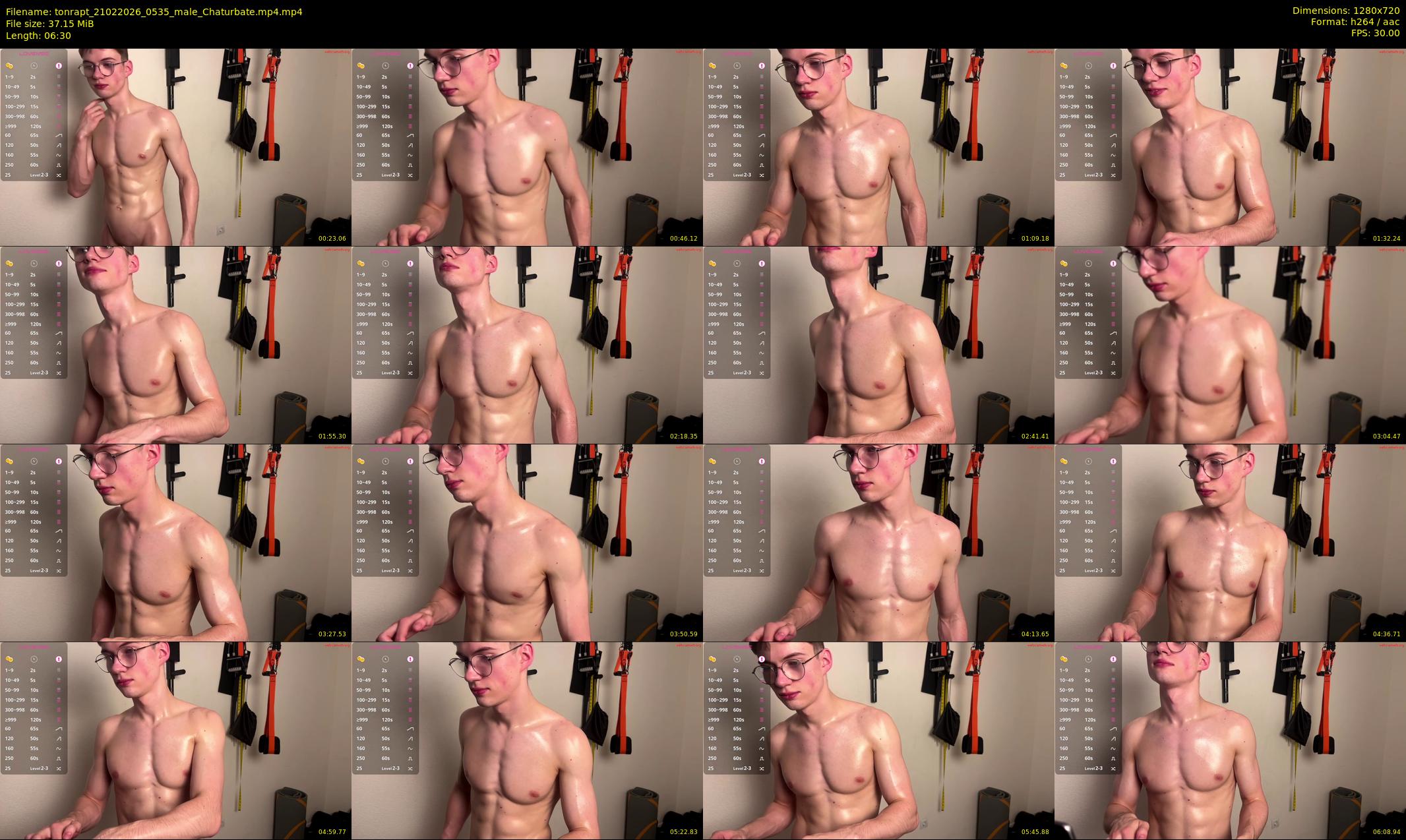 tonrapt — 7 minute Chaturbate male cam show recording, 720p, Feb 21, 2026