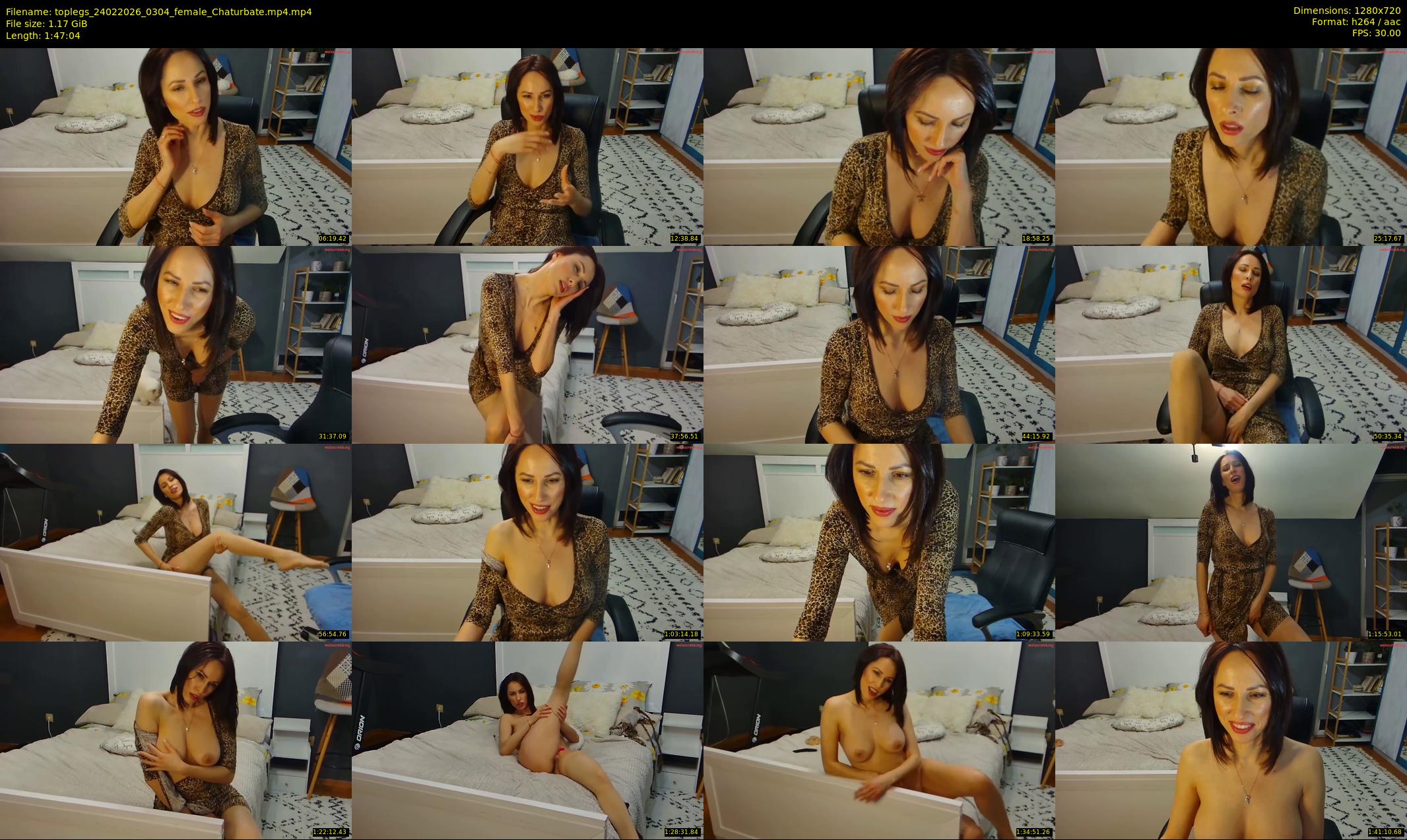 toplegs — 108 minute Chaturbate female cam show recording, 720p, Feb 24, 2026