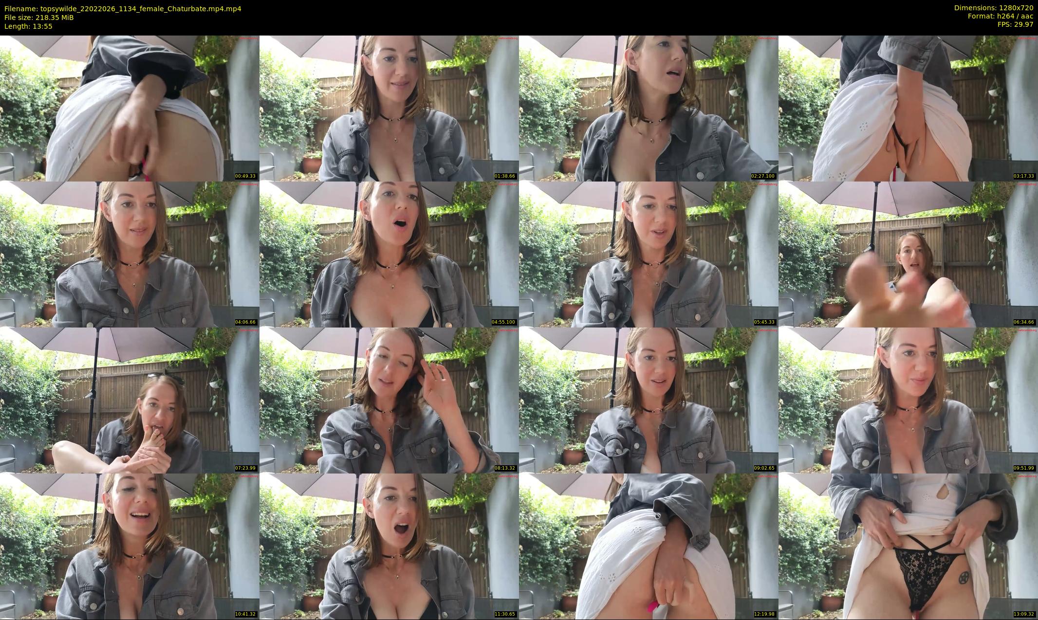 topsywilde — 14 minute Chaturbate female cam show recording, 720p, Feb 22, 2026