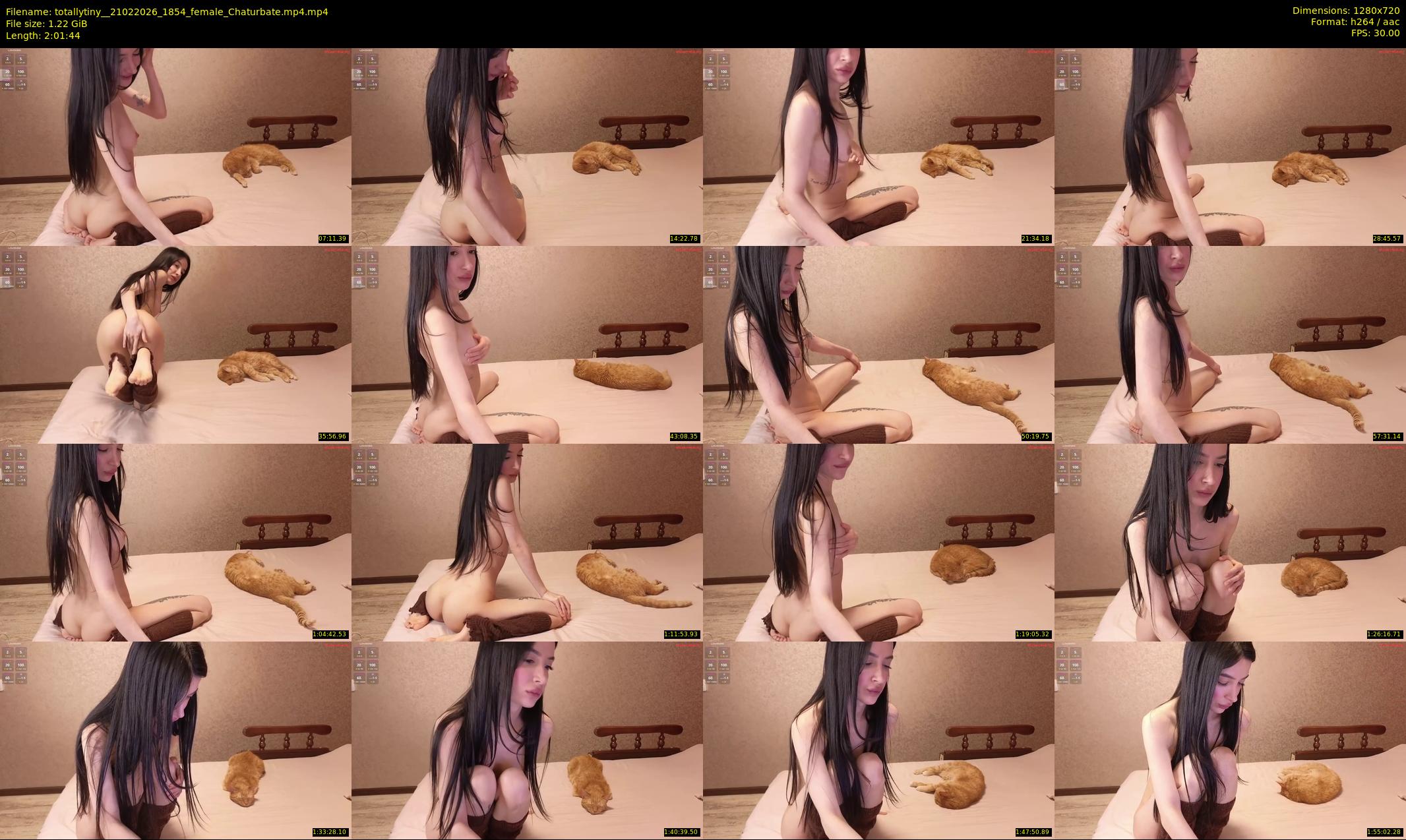 totallytiny_ — 122 minute Chaturbate female cam show recording, 720p, Feb 21, 2026