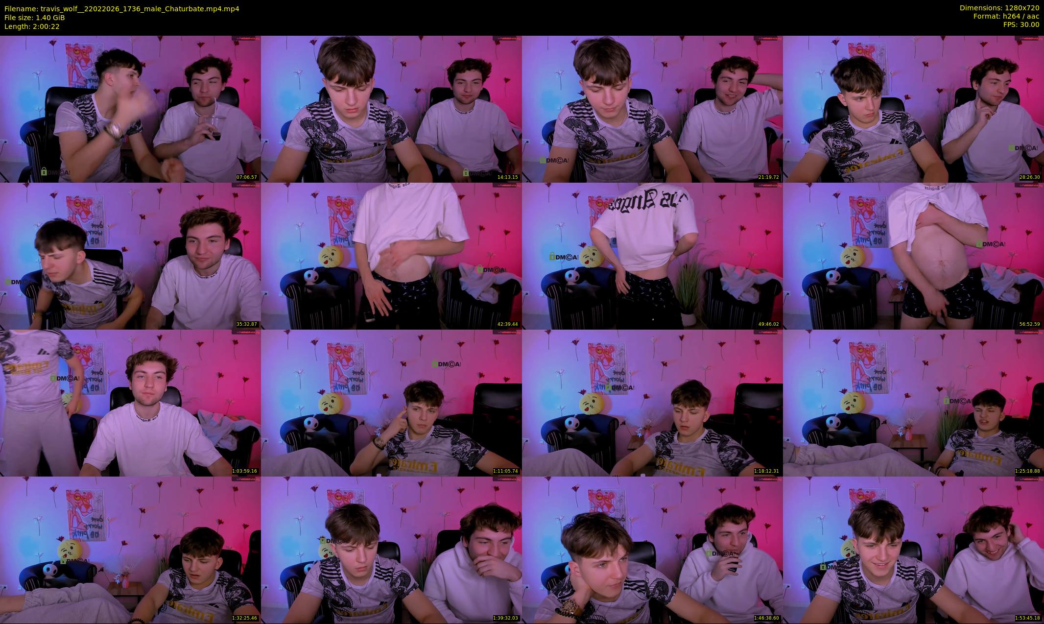 travis_wolf_ — 121 minute Chaturbate male cam show recording, 720p, Feb 22, 2026