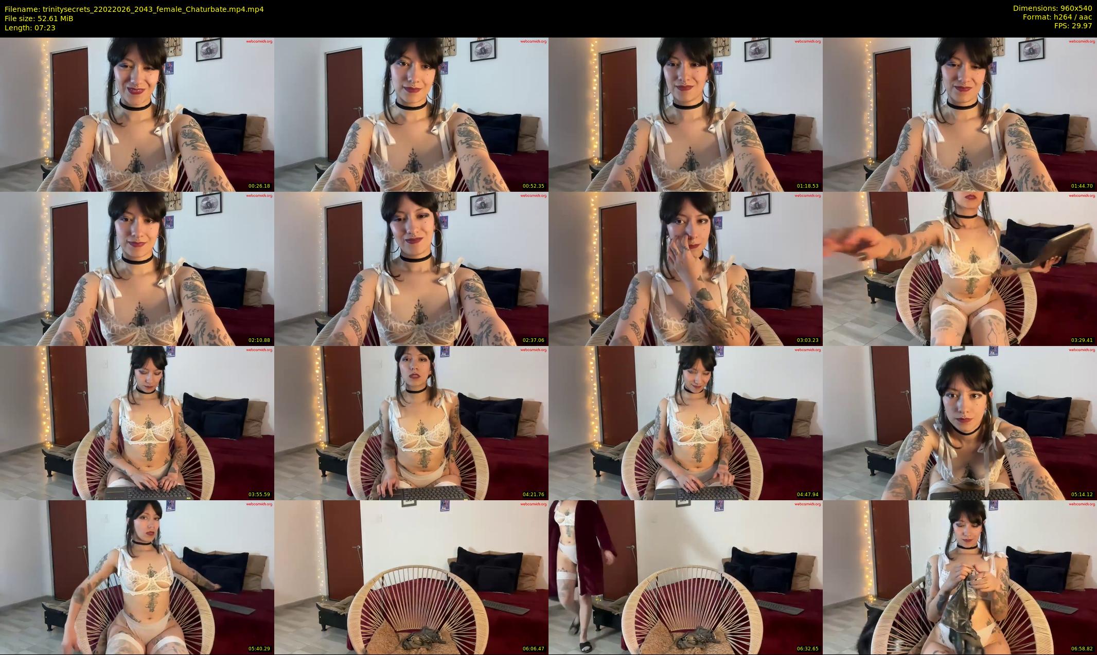 trinitysecrets — 8 minute Chaturbate female cam show recording, 480p, Feb 22, 2026