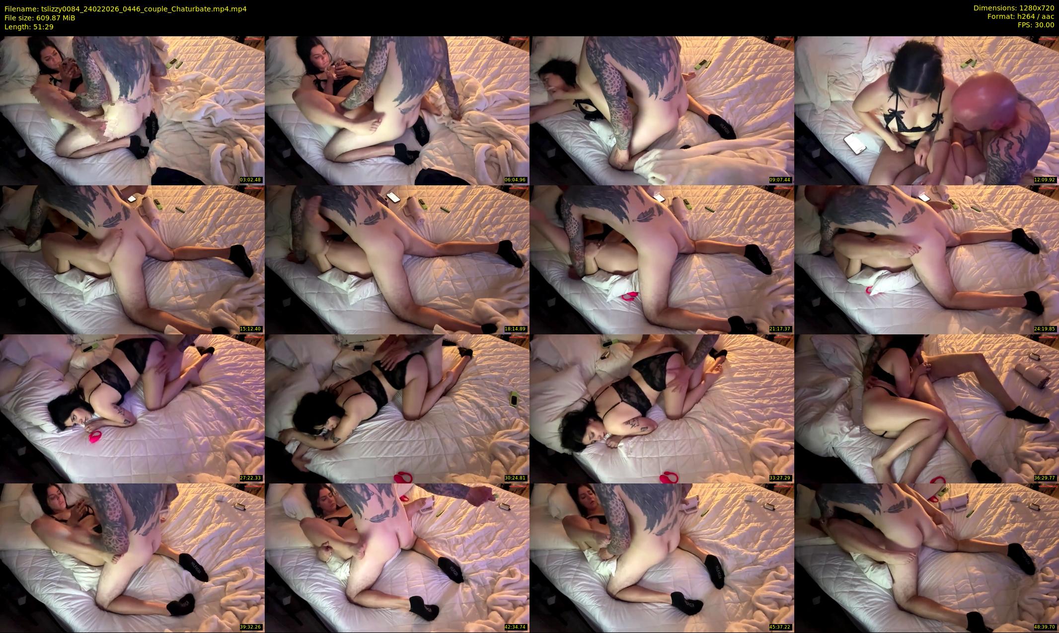 tslizzy0084 — 52 minute Chaturbate couple cam show recording, 720p, Feb 24, 2026