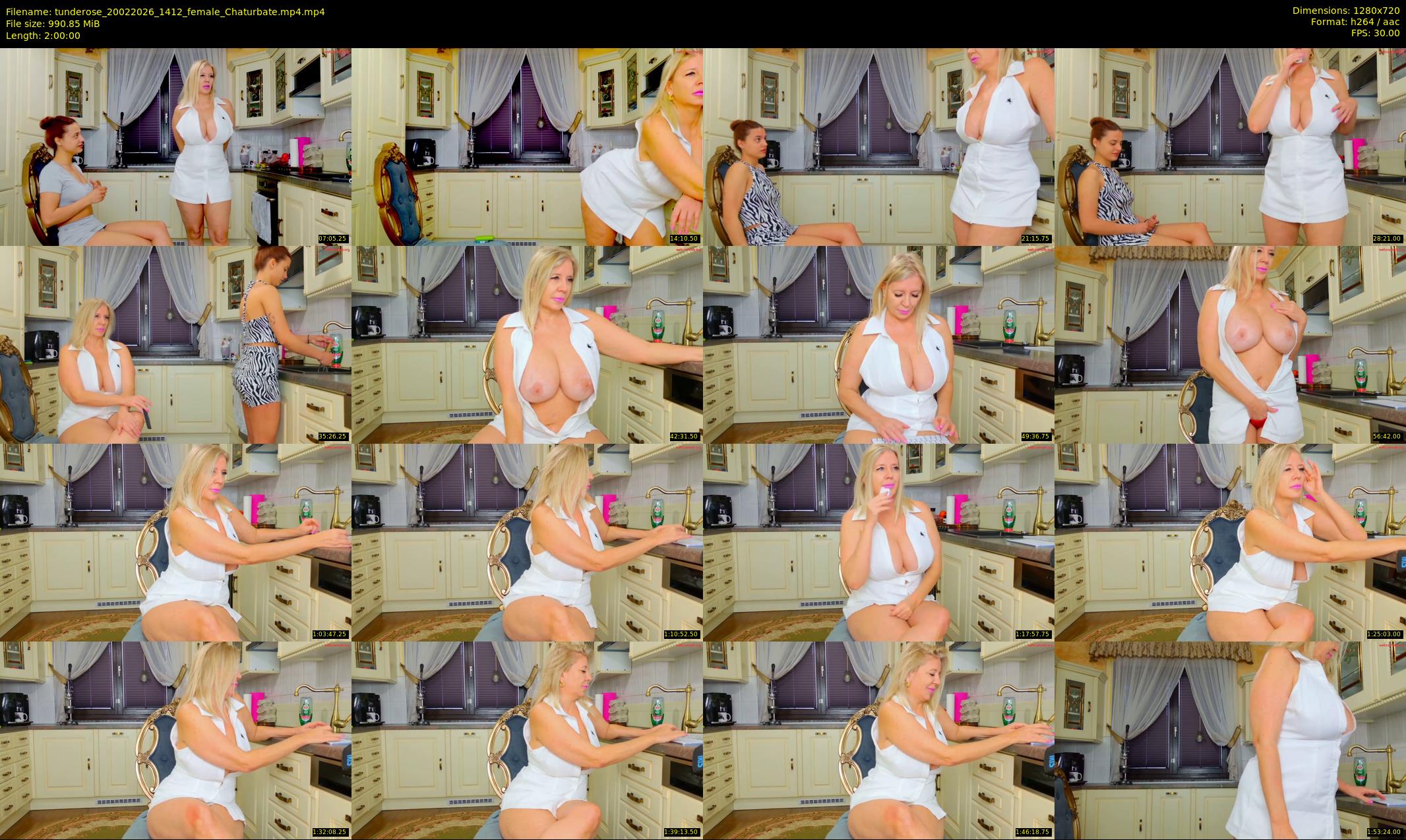 tunderose — 120 minute Chaturbate female cam show recording, 720p, Feb 20, 2026
