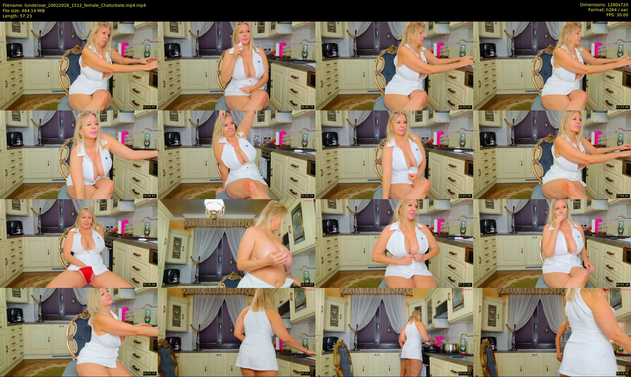 tunderose — 58 minute Chaturbate female cam show recording, 720p, Feb 20, 2026