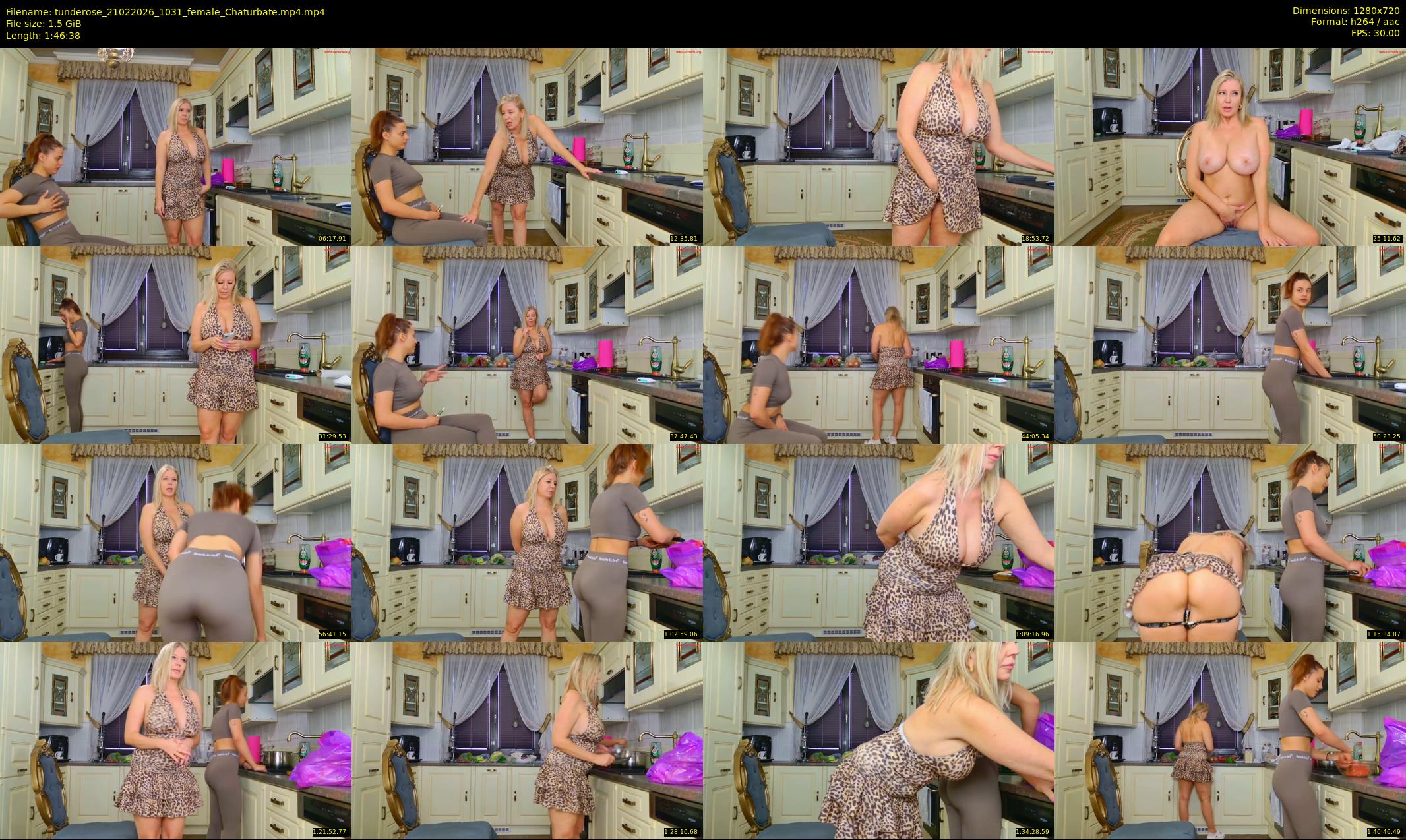tunderose — 107 minute Chaturbate female cam show recording, 720p, Feb 21, 2026