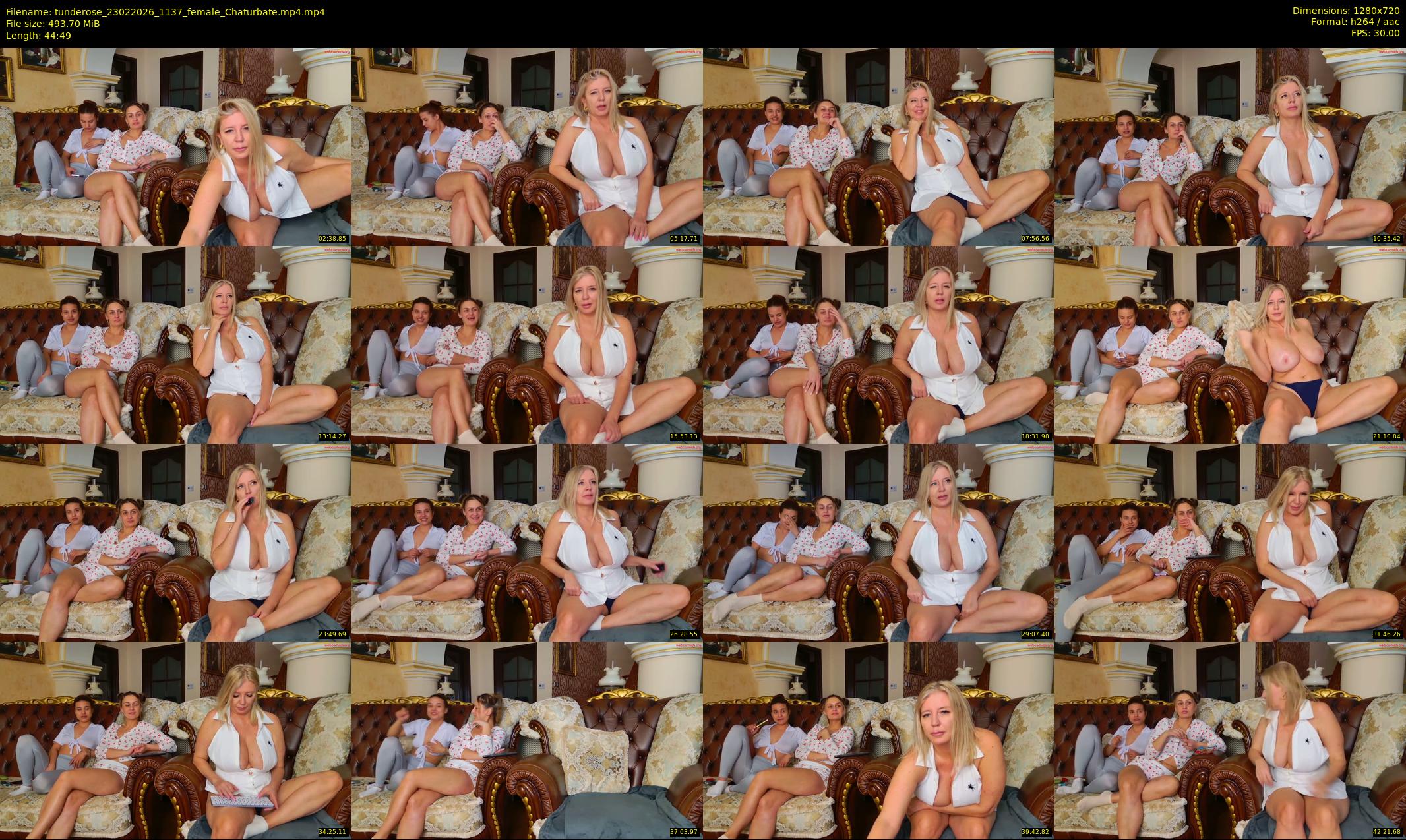 tunderose — 45 minute Chaturbate female cam show recording, 720p, Feb 23, 2026