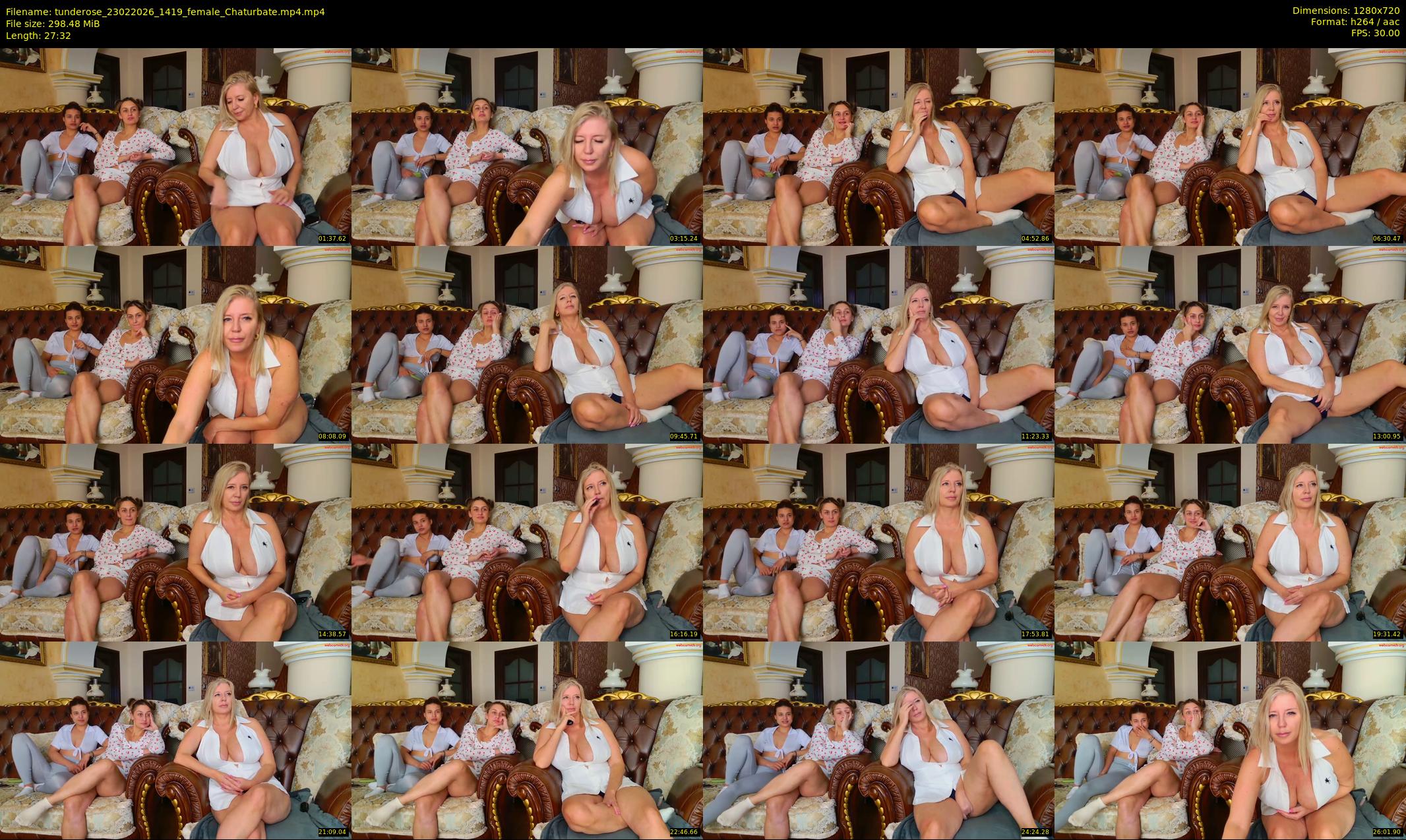 tunderose — 28 minute Chaturbate female cam show recording, 720p, Feb 23, 2026