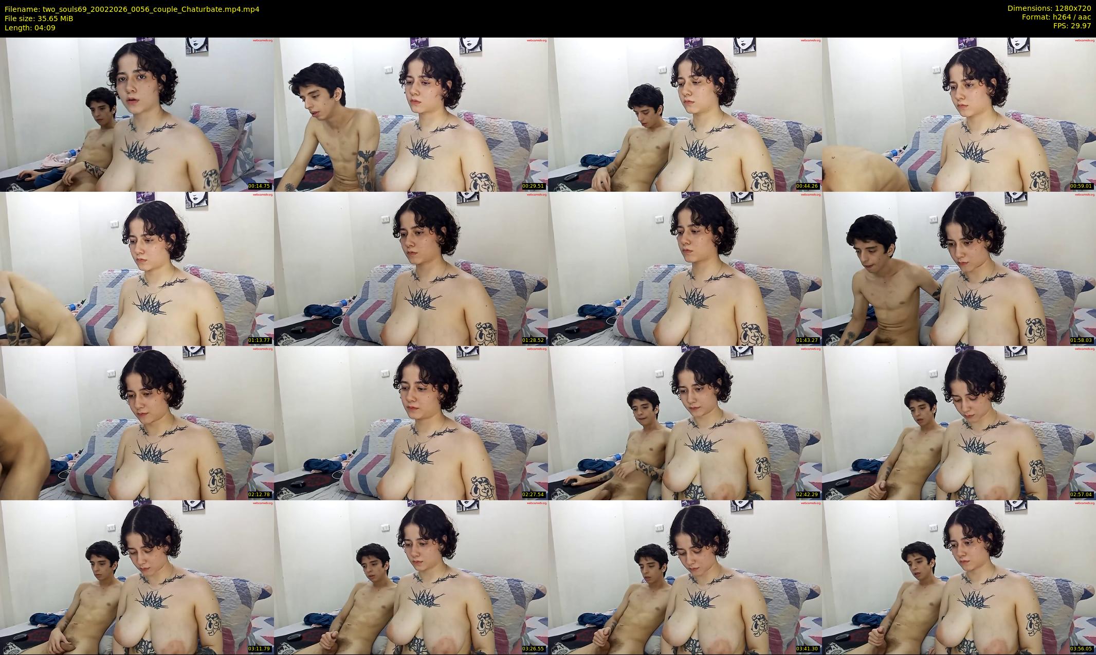 two_souls69 — 5 minute Chaturbate couple cam show recording, 720p, Feb 20, 2026