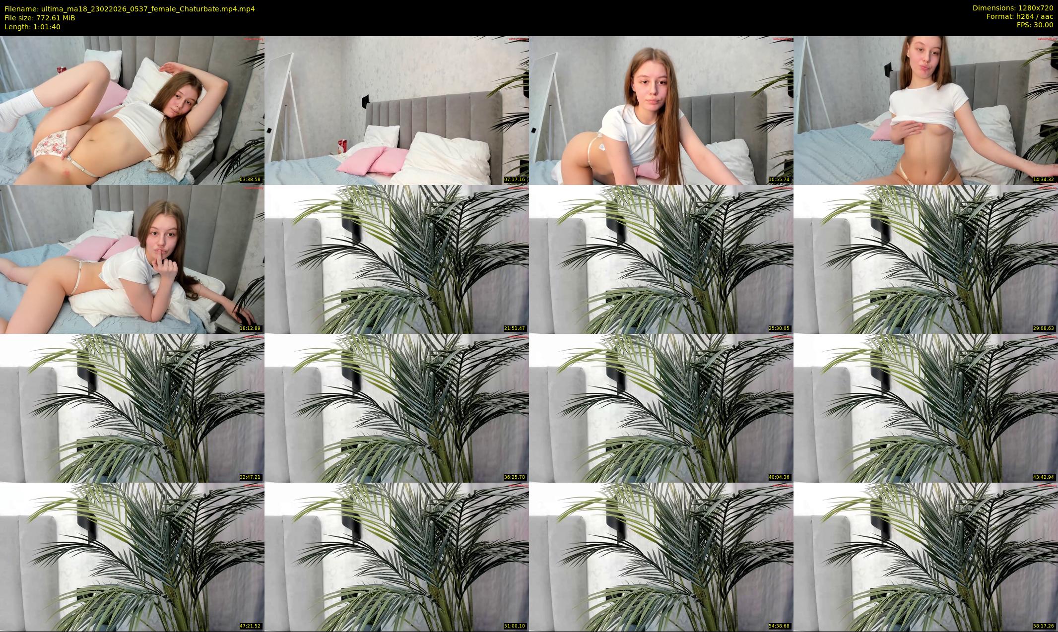 ultima_ma18 — 62 minute Chaturbate female cam show recording, 720p, Feb 23, 2026