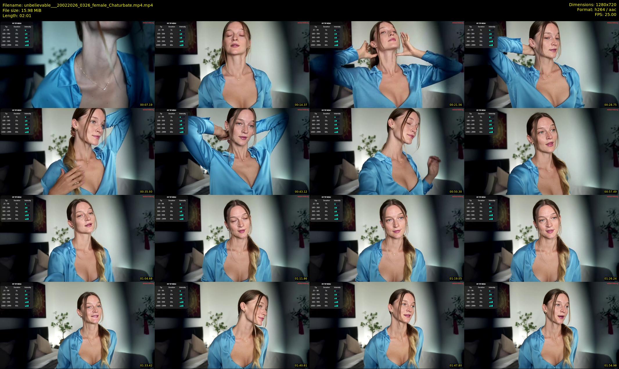 unbelievable__ — 3 minute Chaturbate female cam show recording, 720p, Feb 20, 2026