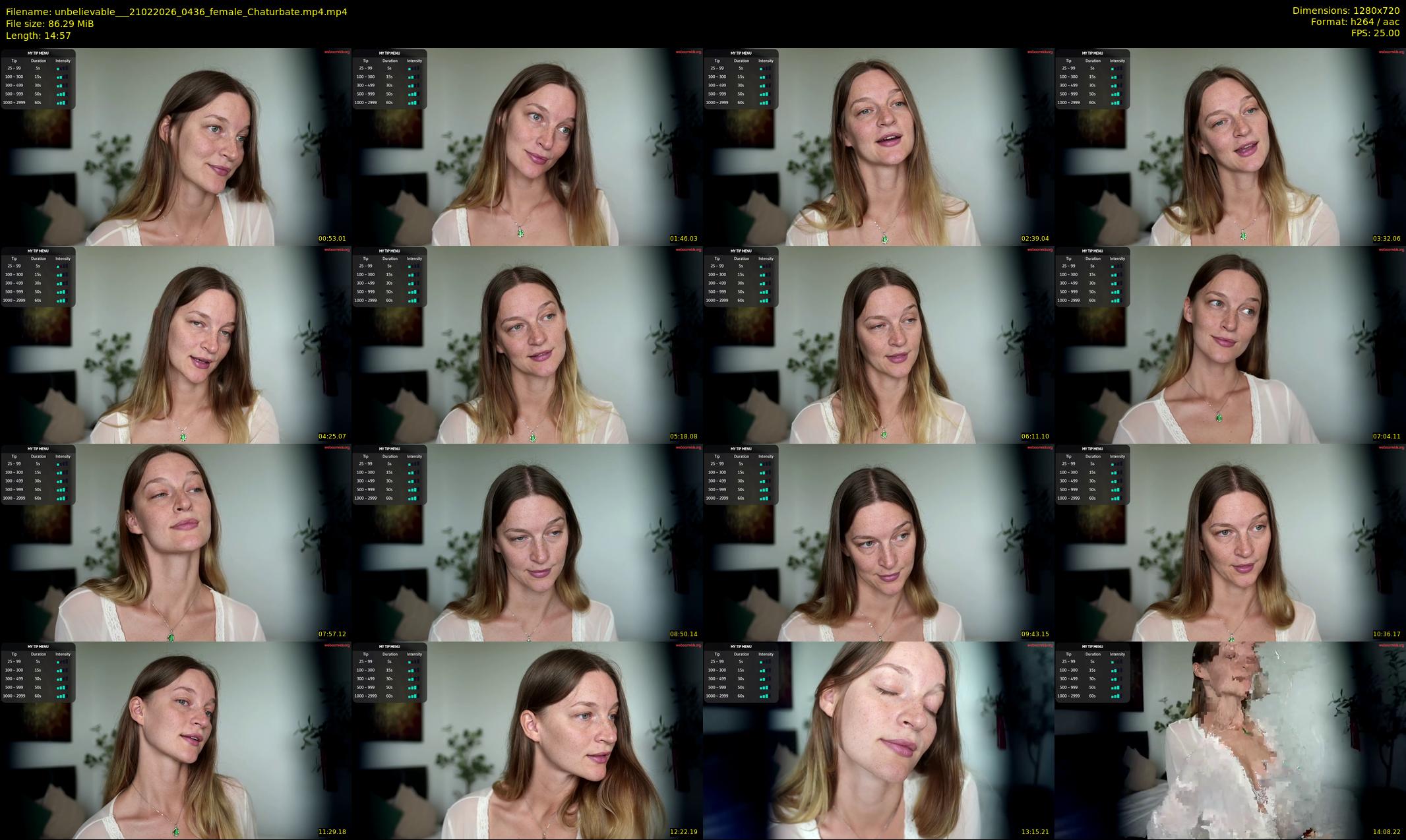 unbelievable__ — 15 minute Chaturbate female cam show recording, 720p, Feb 21, 2026