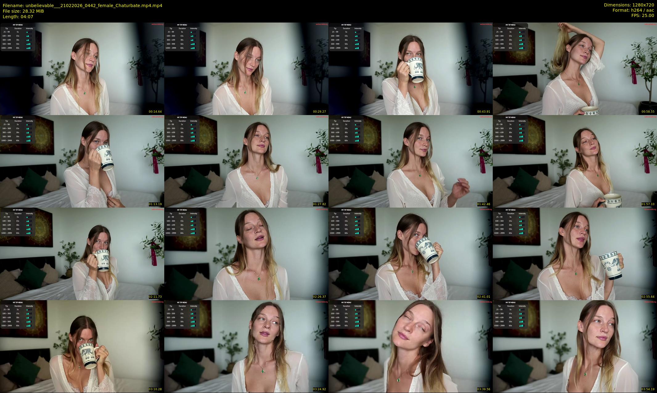 unbelievable__ — 5 minute Chaturbate female cam show recording, 720p, Feb 21, 2026