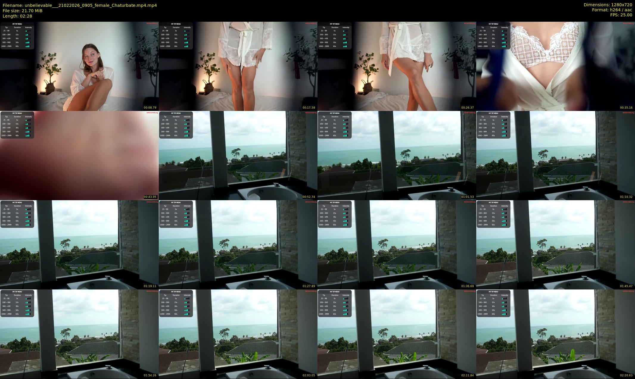 unbelievable__ — 3 minute Chaturbate female cam show recording, 720p, Feb 21, 2026
