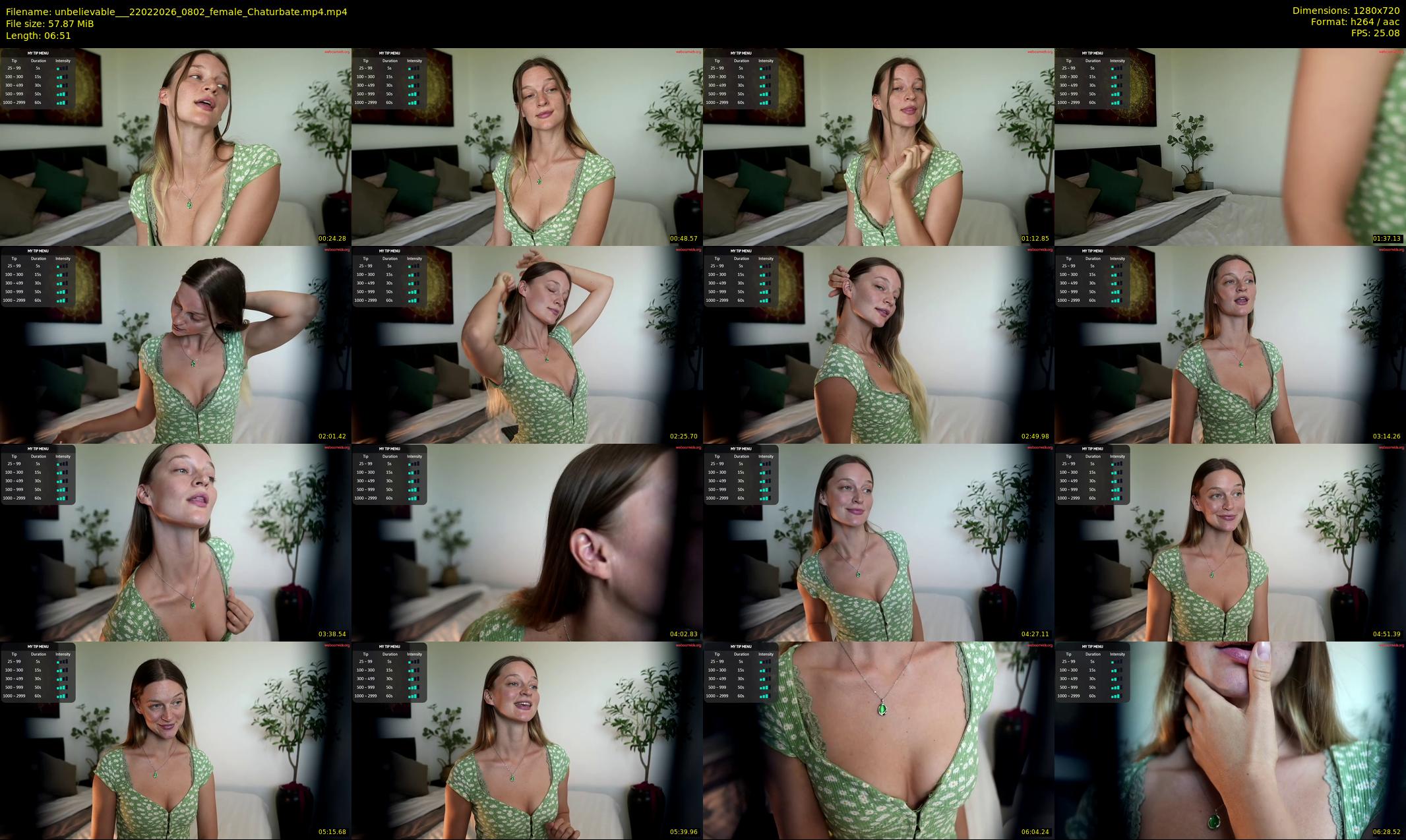 unbelievable__ — 7 minute Chaturbate female cam show recording, 720p, Feb 22, 2026